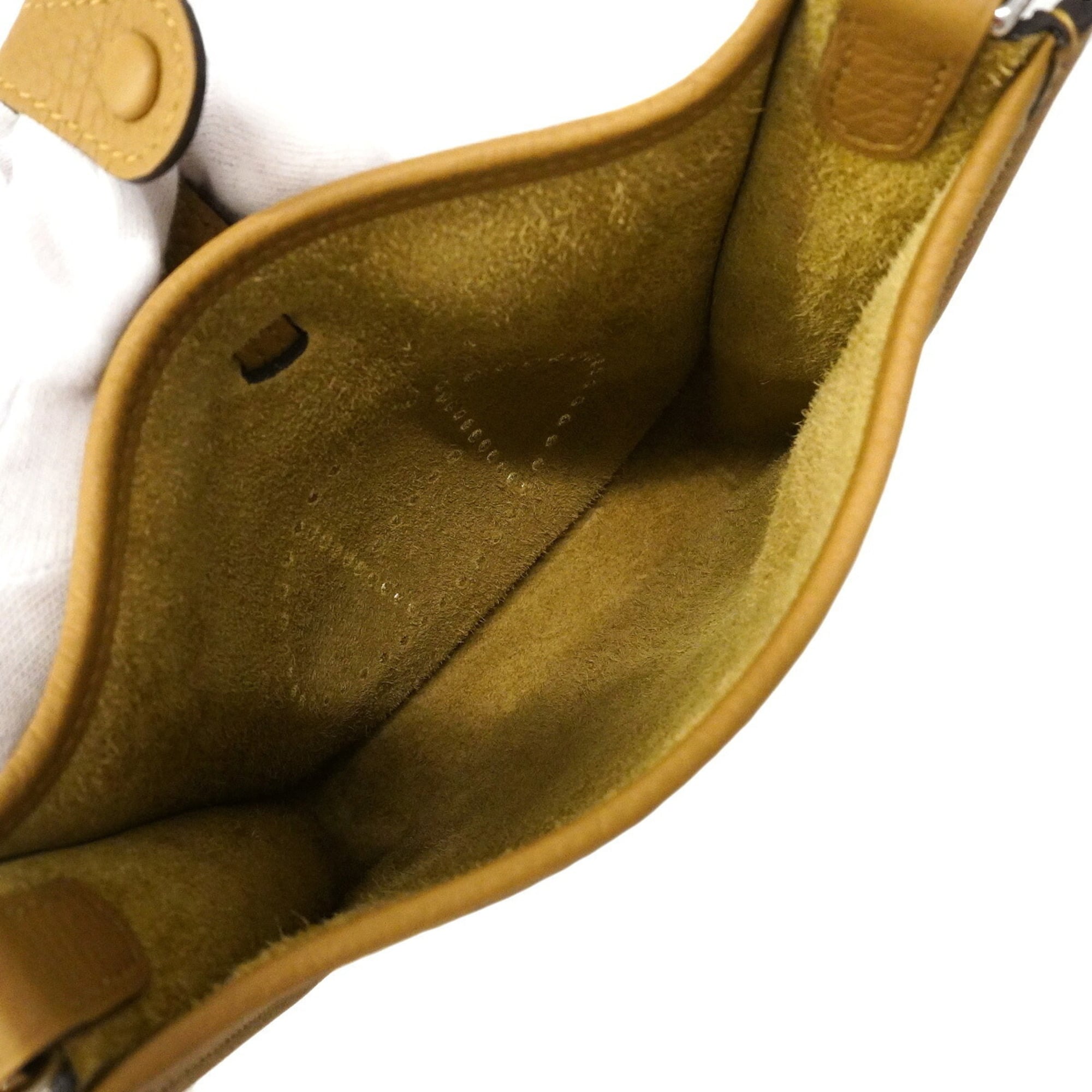 Hermes Brown Taurillon Clemence Leather Shoulder Bag (Pre-Owned)