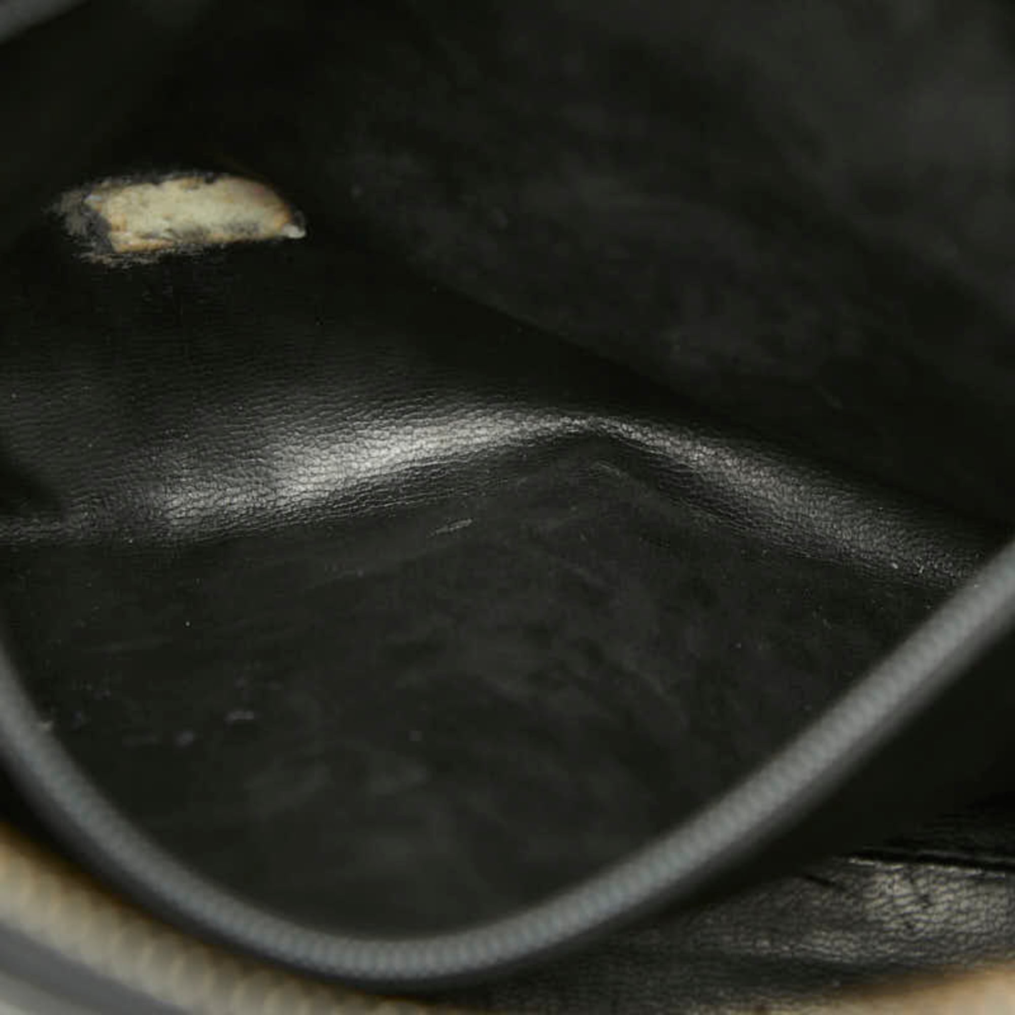 Chanel Black Grained Calfskin Shoulder Bag Tote Bag (Pre-Owned)