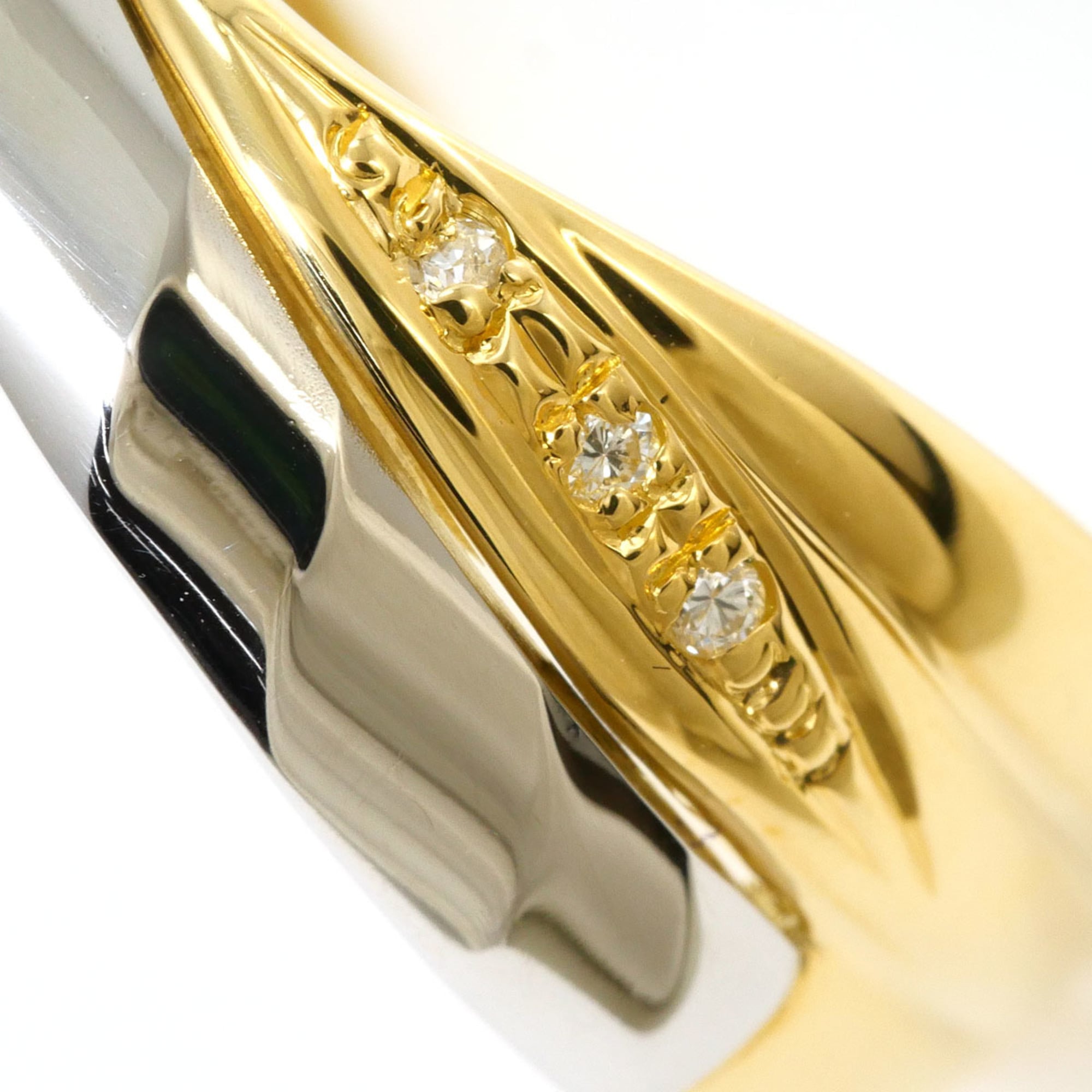 Unbranded Platinum Yellow Gold Yellow Gold (18K) Platinum 900 Band Ring (Pre-Owned)