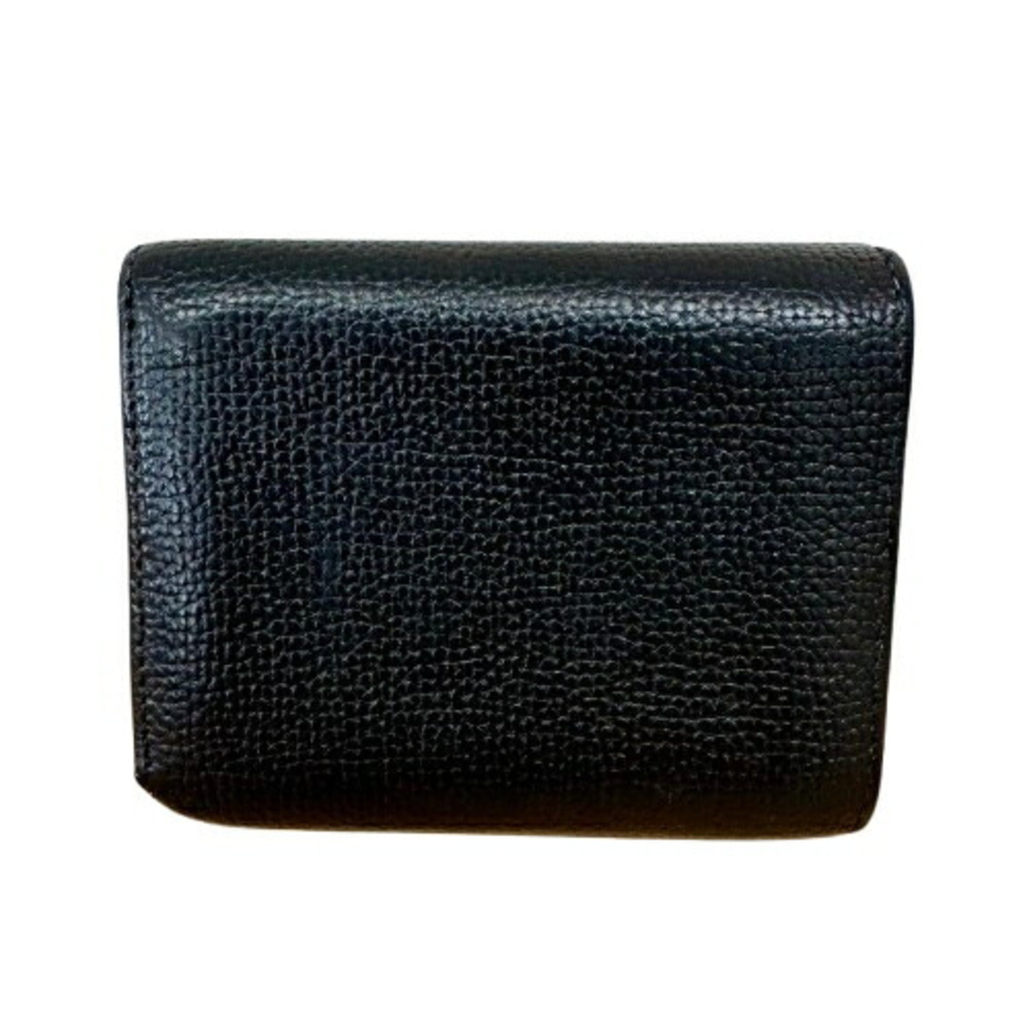 Loewe Black Leather Wallet (Tri-Fold) (Pre-Owned)