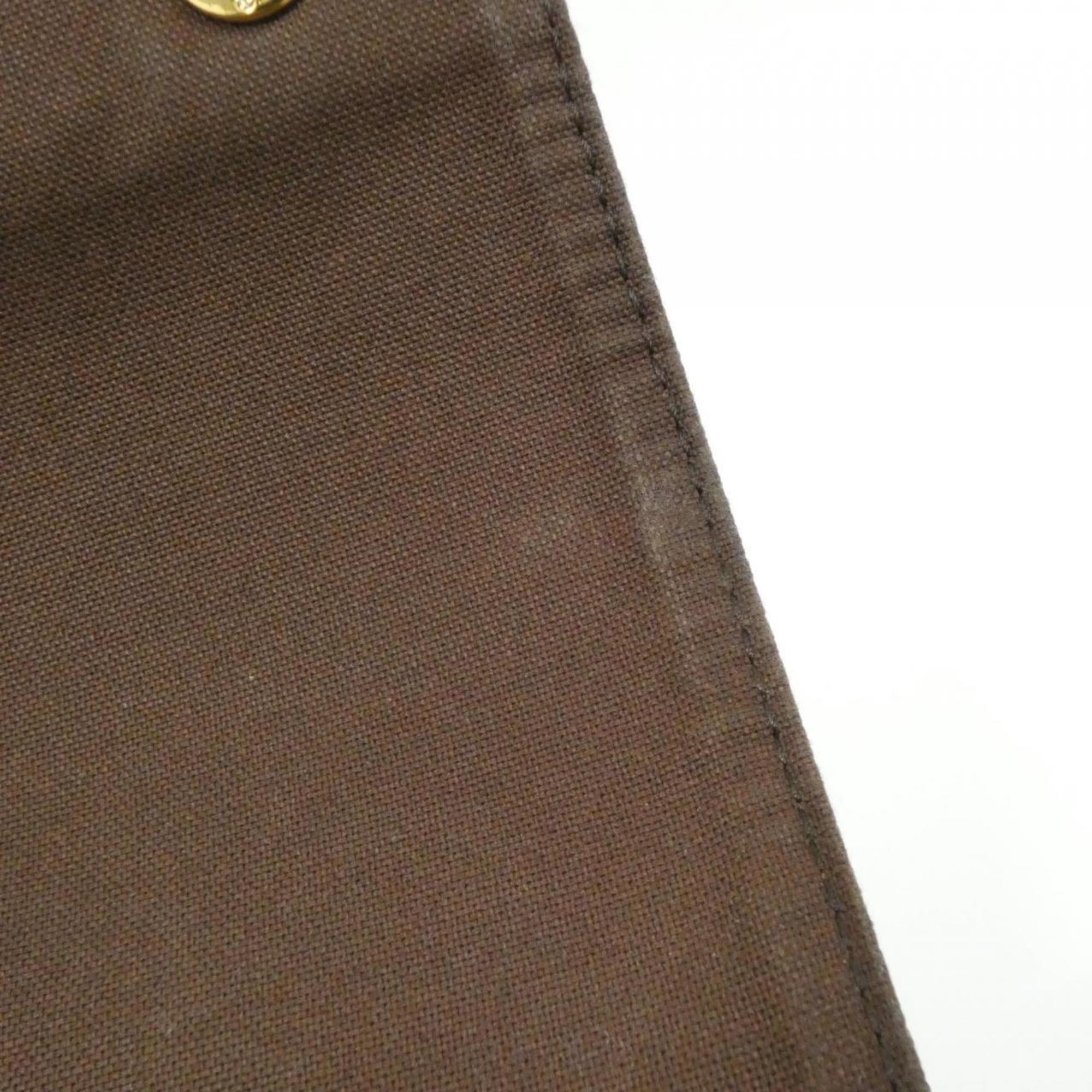 Louis Vuitton Ebene Coated Canvas Shoulder Bag (Pre-Owned)