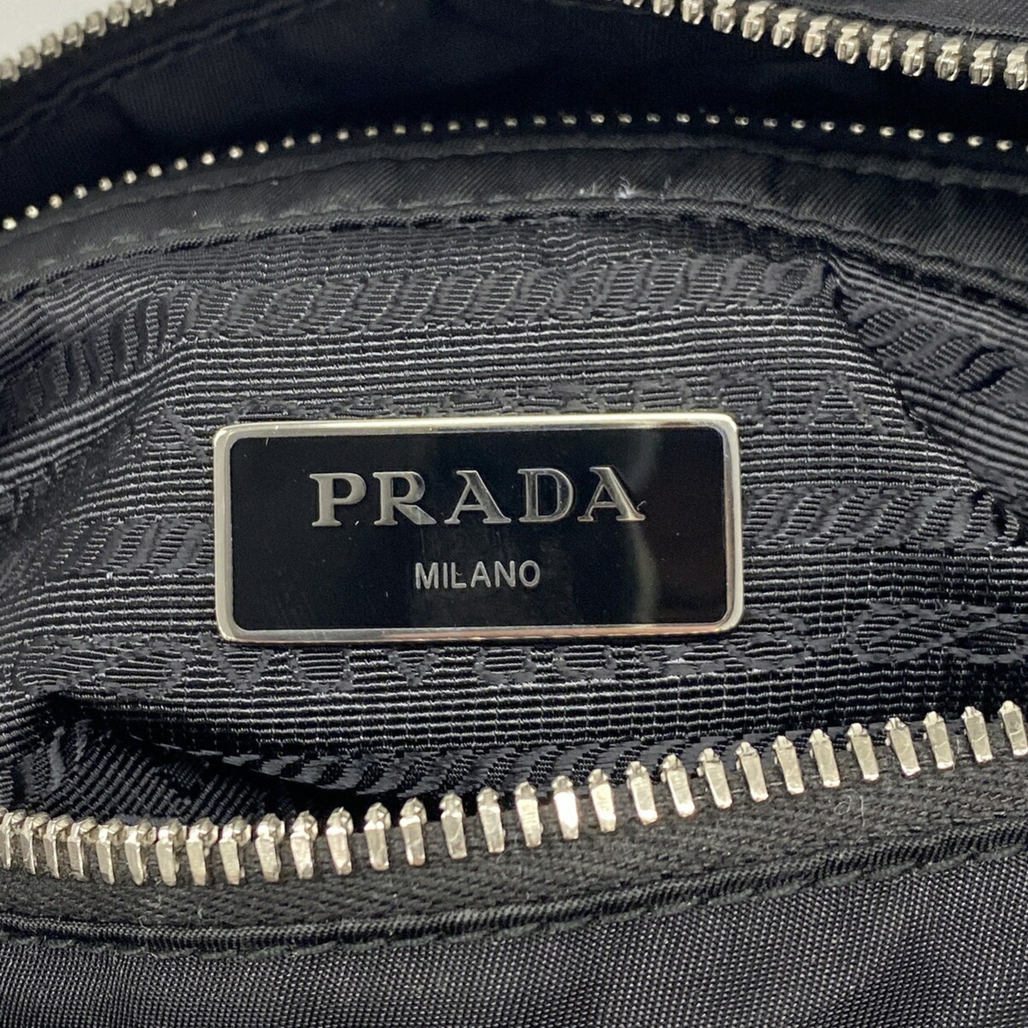Prada Black Nylon Handbag (Pre-Owned)
