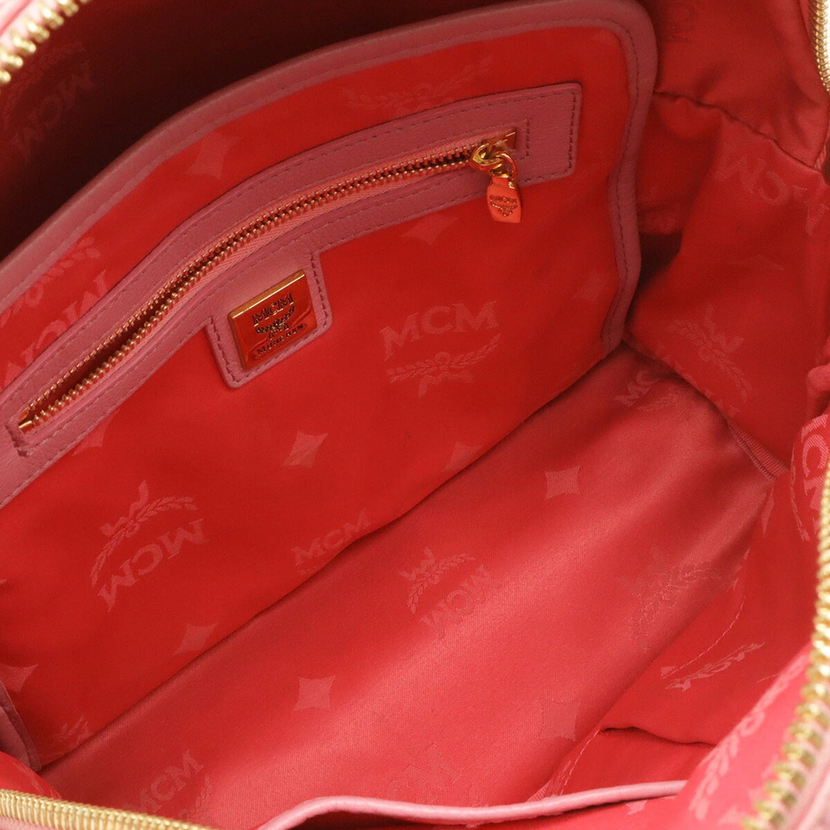 Mcm Black Leather Backpack Pouch (Pre-Owned)