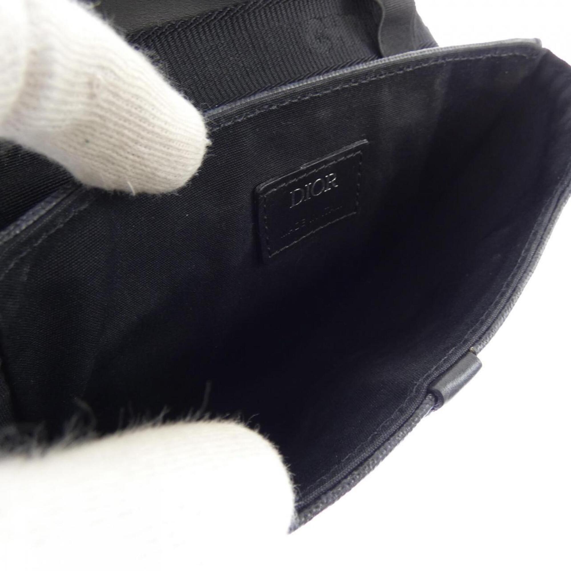 Christian Dior Black Gray Handbag (Pre-Owned)