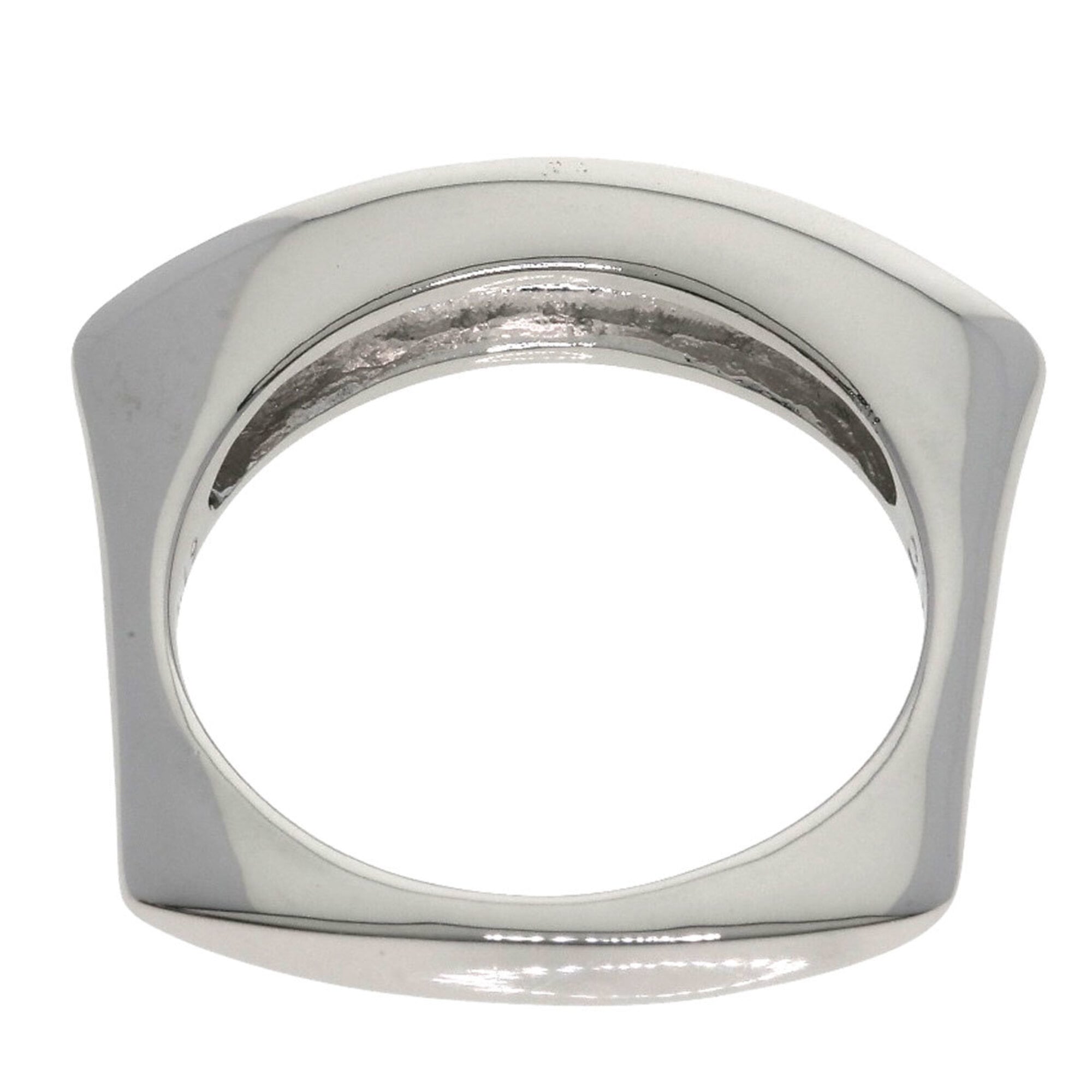 Celine Platinum 900 Band Ring (Pre-Owned)