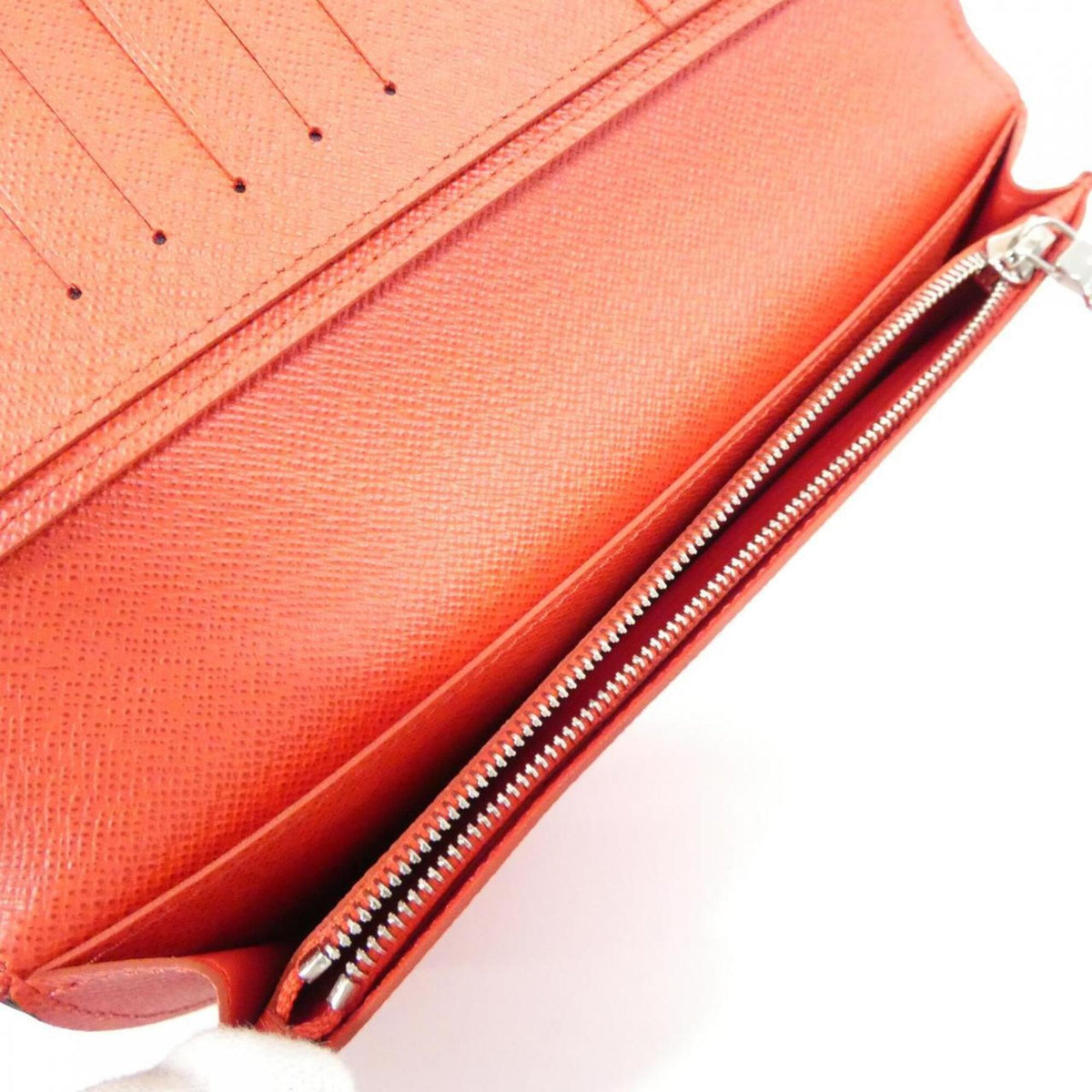 Louis Vuitton Epi Rouge Leather Long Wallet (Bi-Fold) (Pre-Owned)