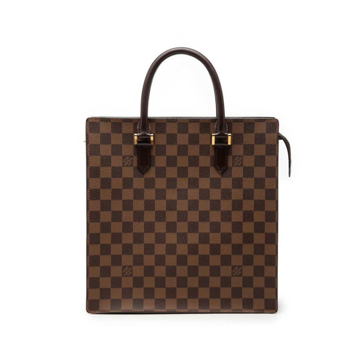 Louis Vuitton Damier Brown Pvc Leather Handbag Tote Bag (Pre-Owned)