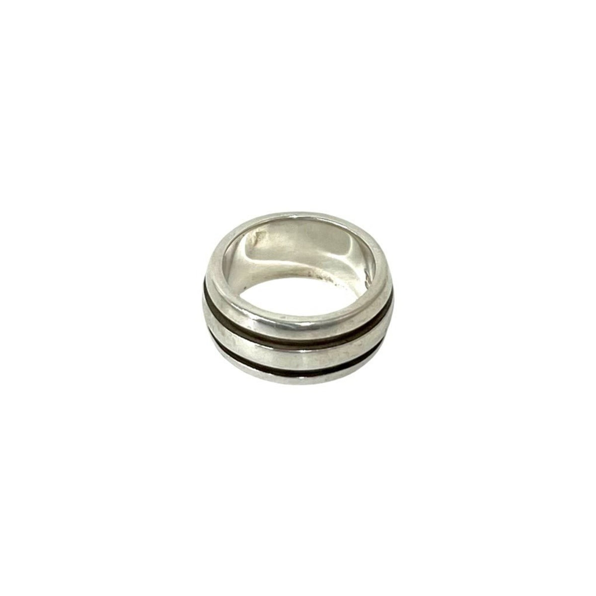 Tiffany Silver Silver 925 Band Ring (Pre-Owned)
