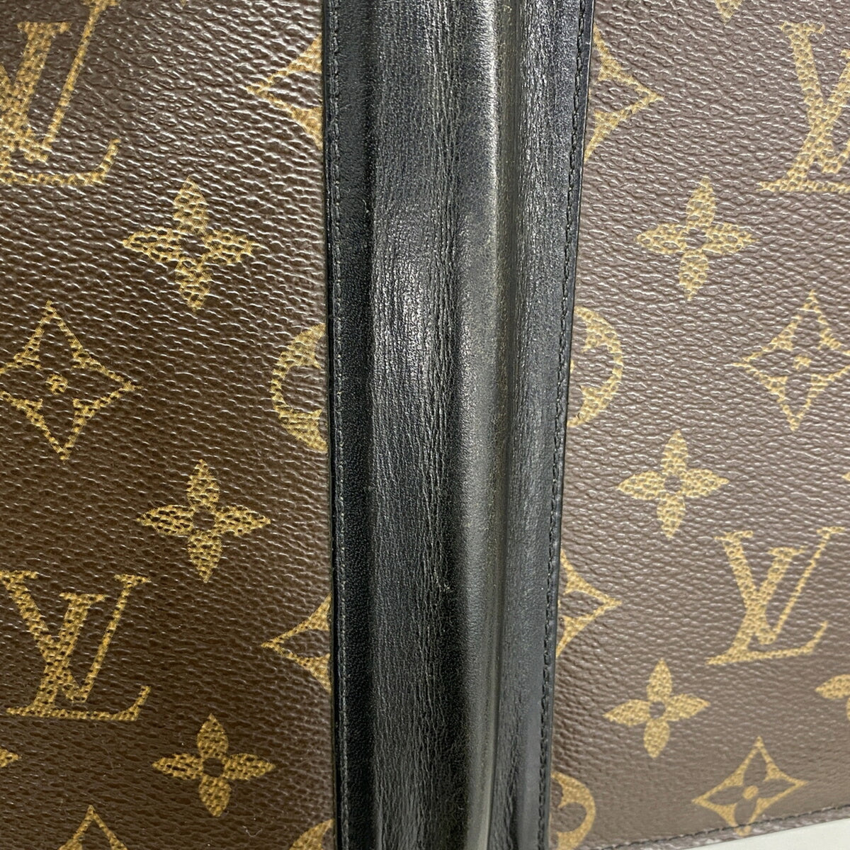 Louis Vuitton Black Brown Long Wallet (Bi-Fold) (Pre-Owned)