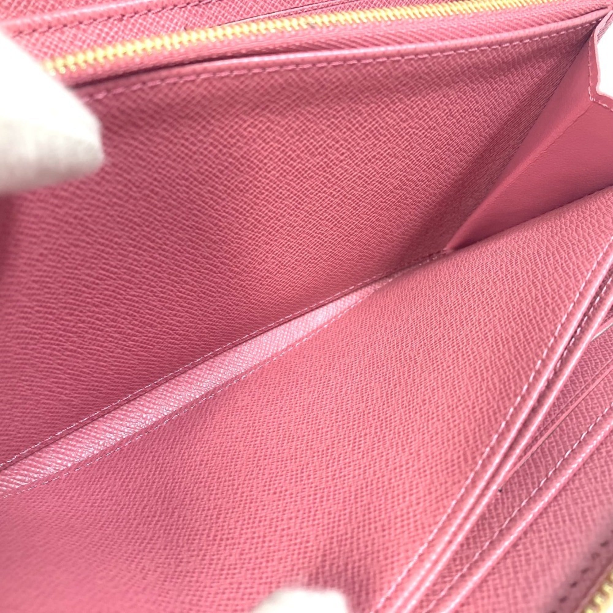 Louis Vuitton Monogram Denim Pink Monogram Denim Long Wallet (Bi-Fold) (Pre-Owned)