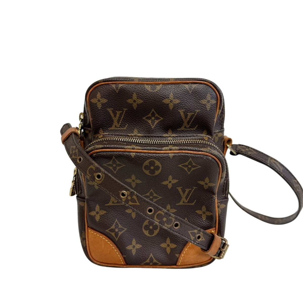 Louis Vuitton Monogram Brown Monogram Pochette Shoulder Bag (Pre-Owned)