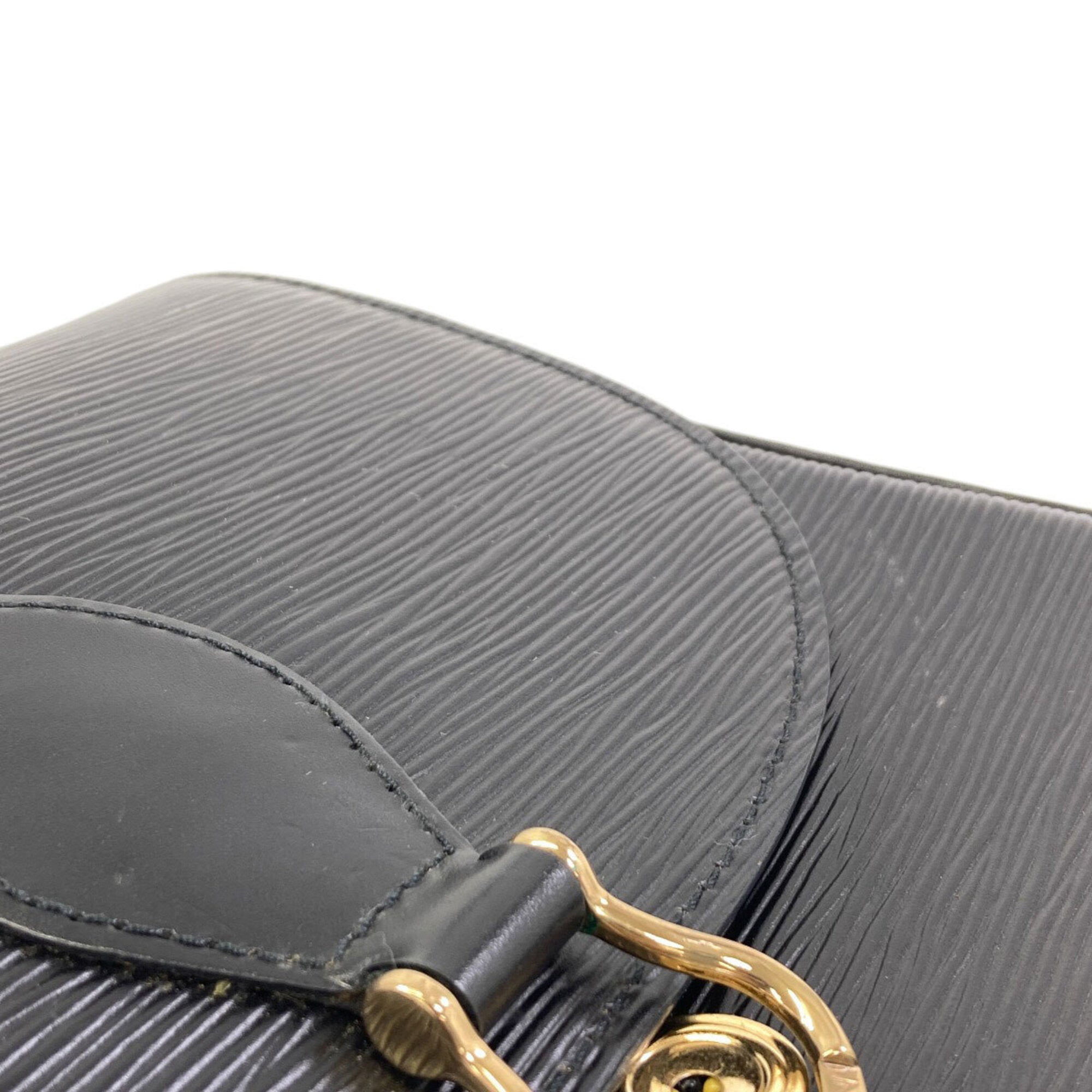 Louis Vuitton Epi Black Epi Leather Shoulder Bag (Pre-Owned)