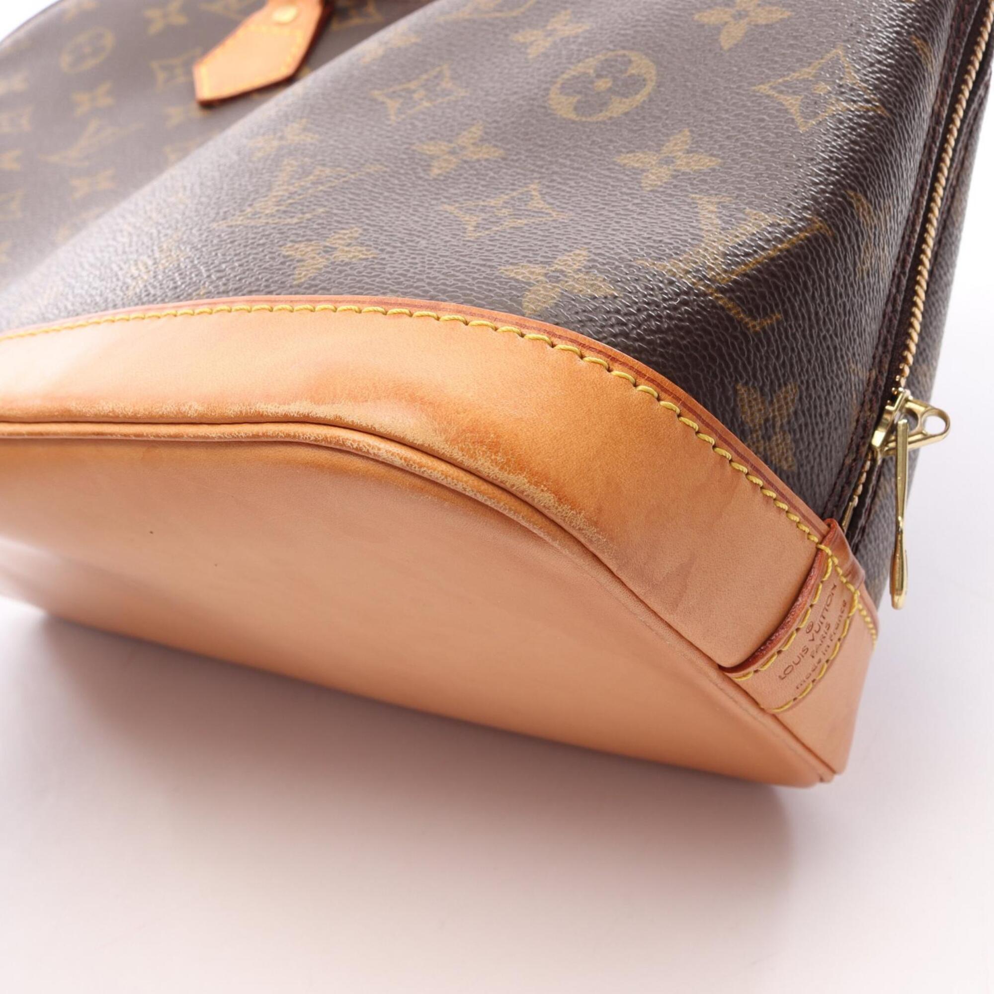 Louis Vuitton Brown Pvc Leather Handbag (Pre-Owned)