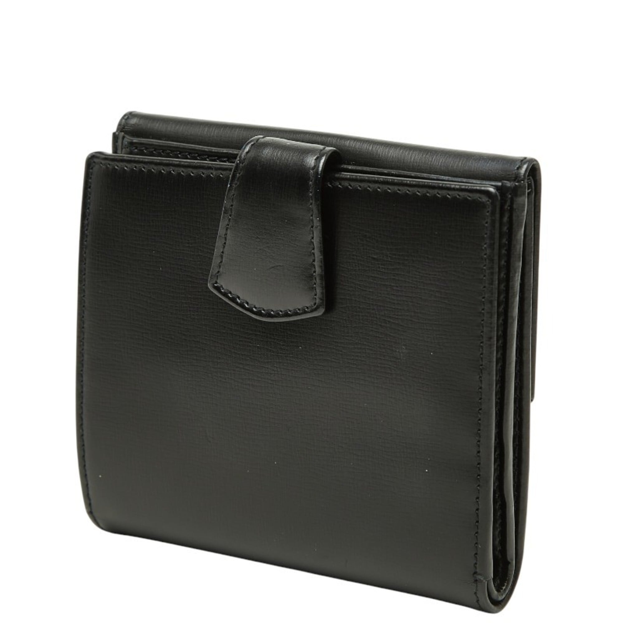 Loewe Black Leather Wallet (Bi-Fold) (Pre-Owned)