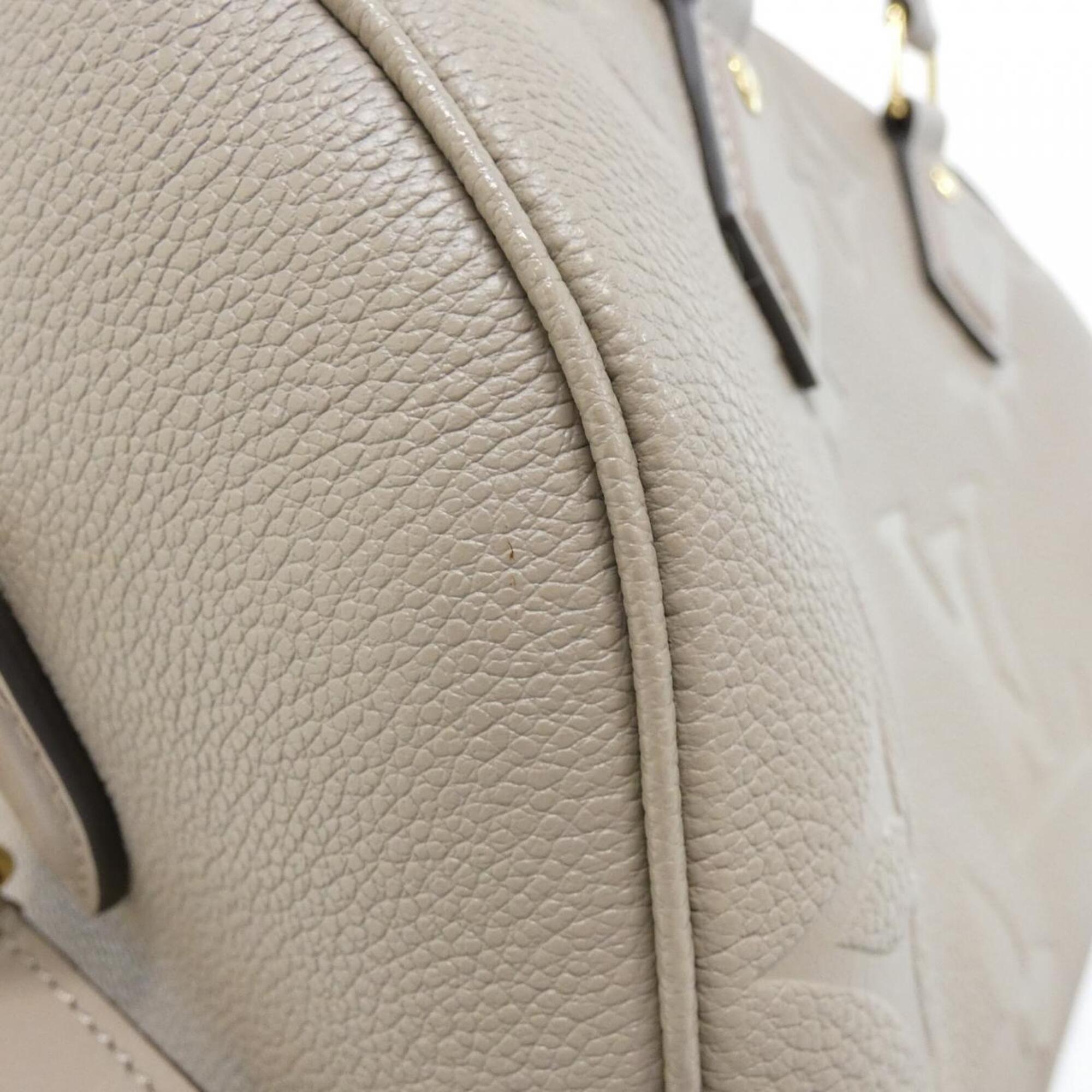 Louis Vuitton Beige Tourterelle Leather Boston Bag (Pre-Owned)