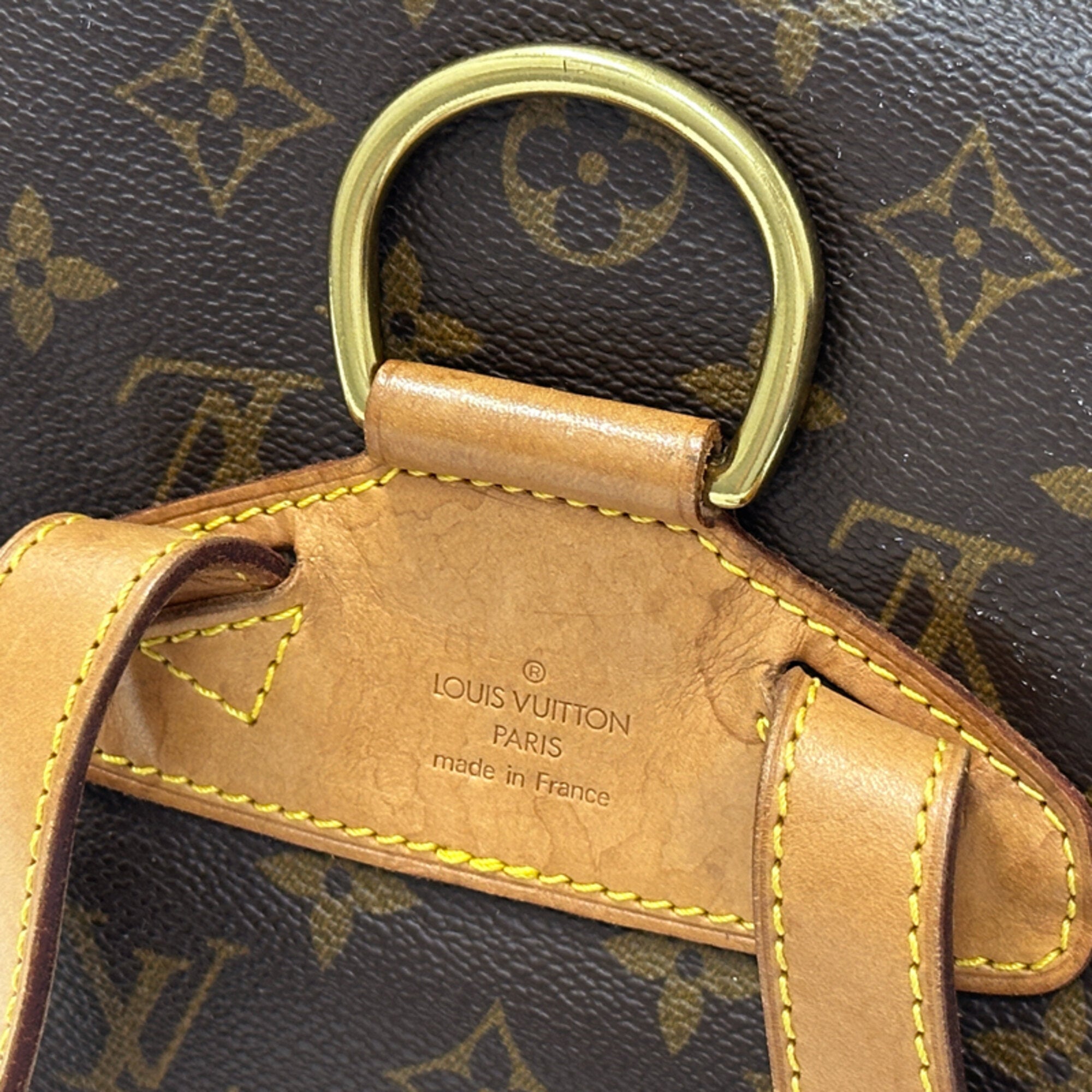Louis Vuitton Brown Monogram Canvas Backpack (Pre-Owned)