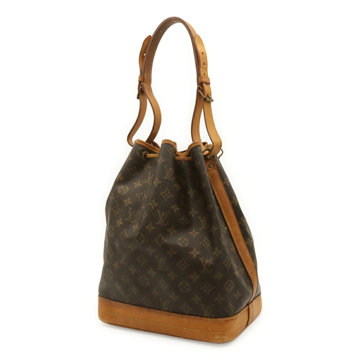 Louis Vuitton Brown Monogram Canvas Pvc Coated Canvas Shoulder Bag (Pre-Owned)