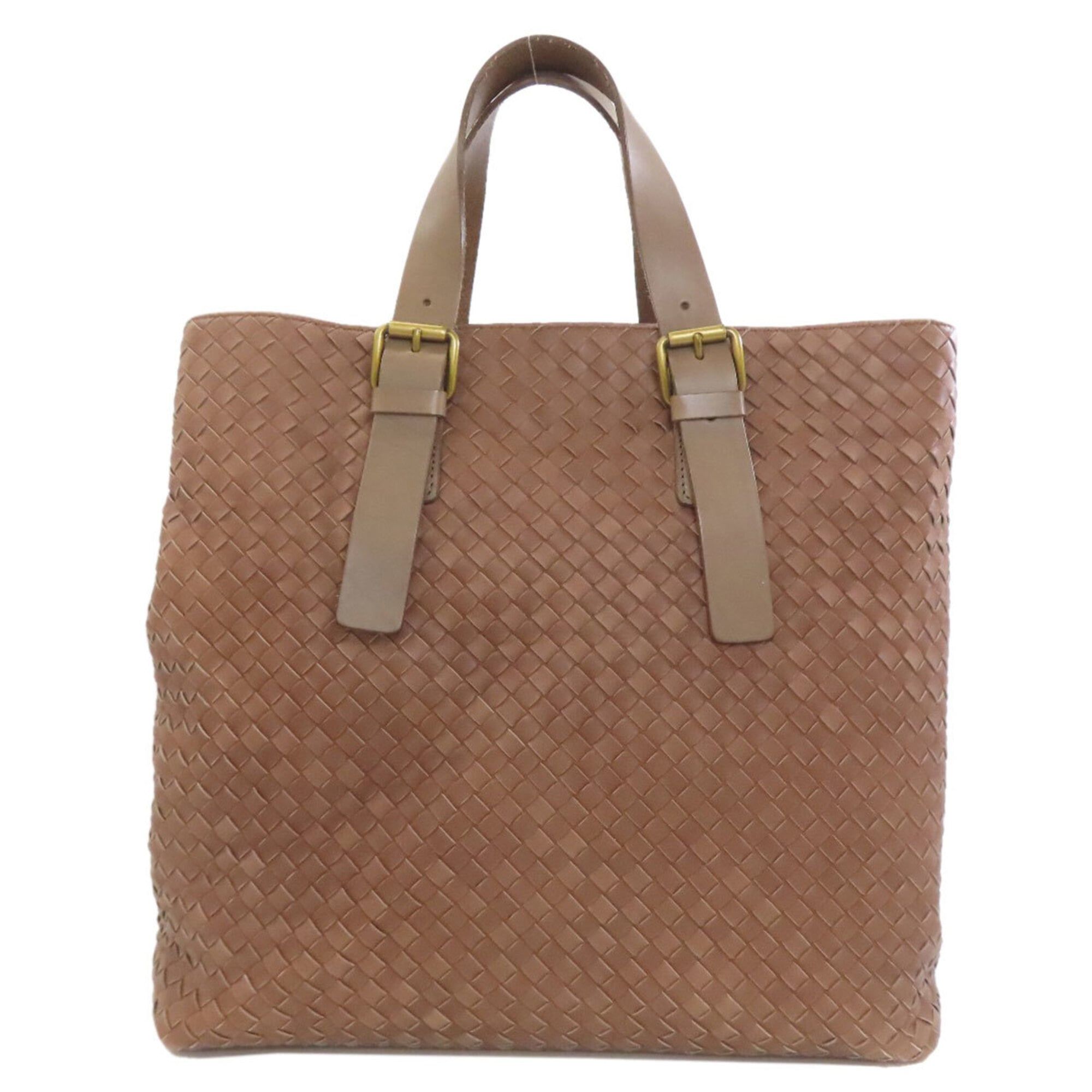 Bottega Veneta Brown Leather Handbag (Pre-Owned)