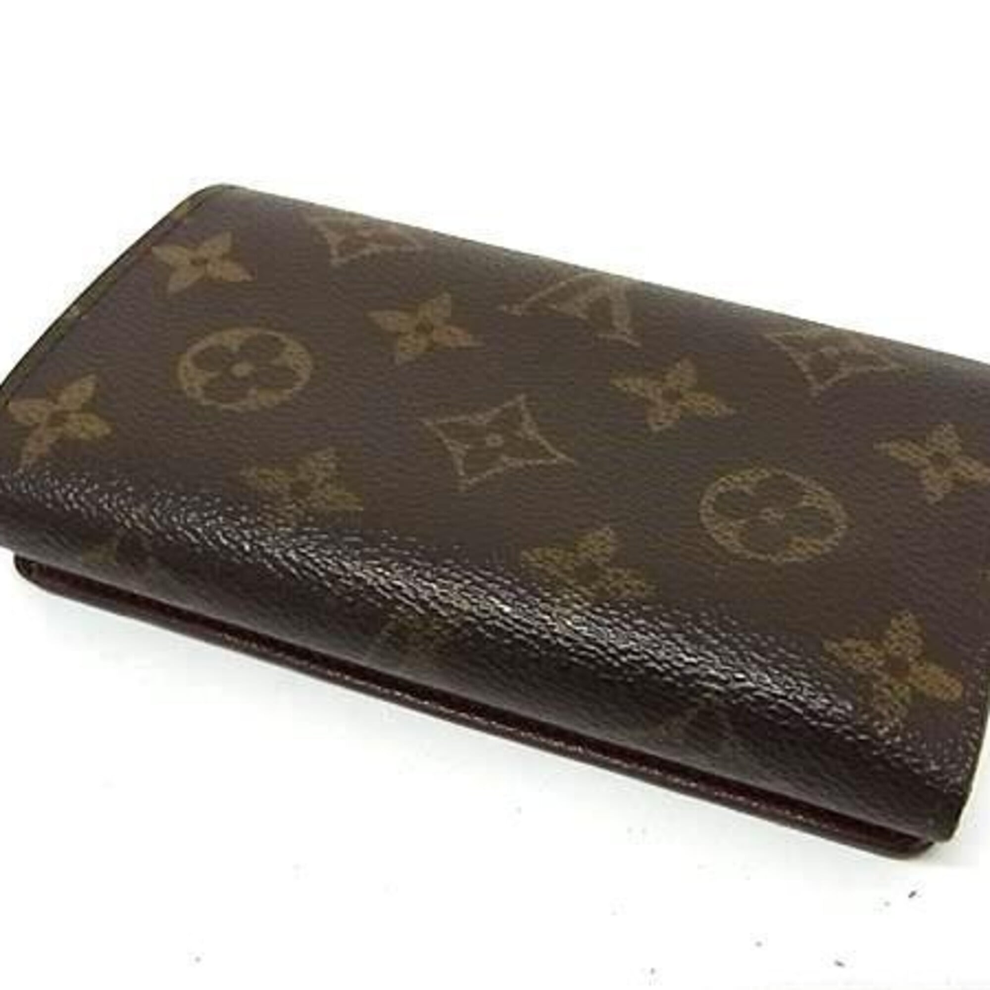 Louis Vuitton Brown Monogram Monogram Wallet (Bi-Fold) (Pre-Owned)