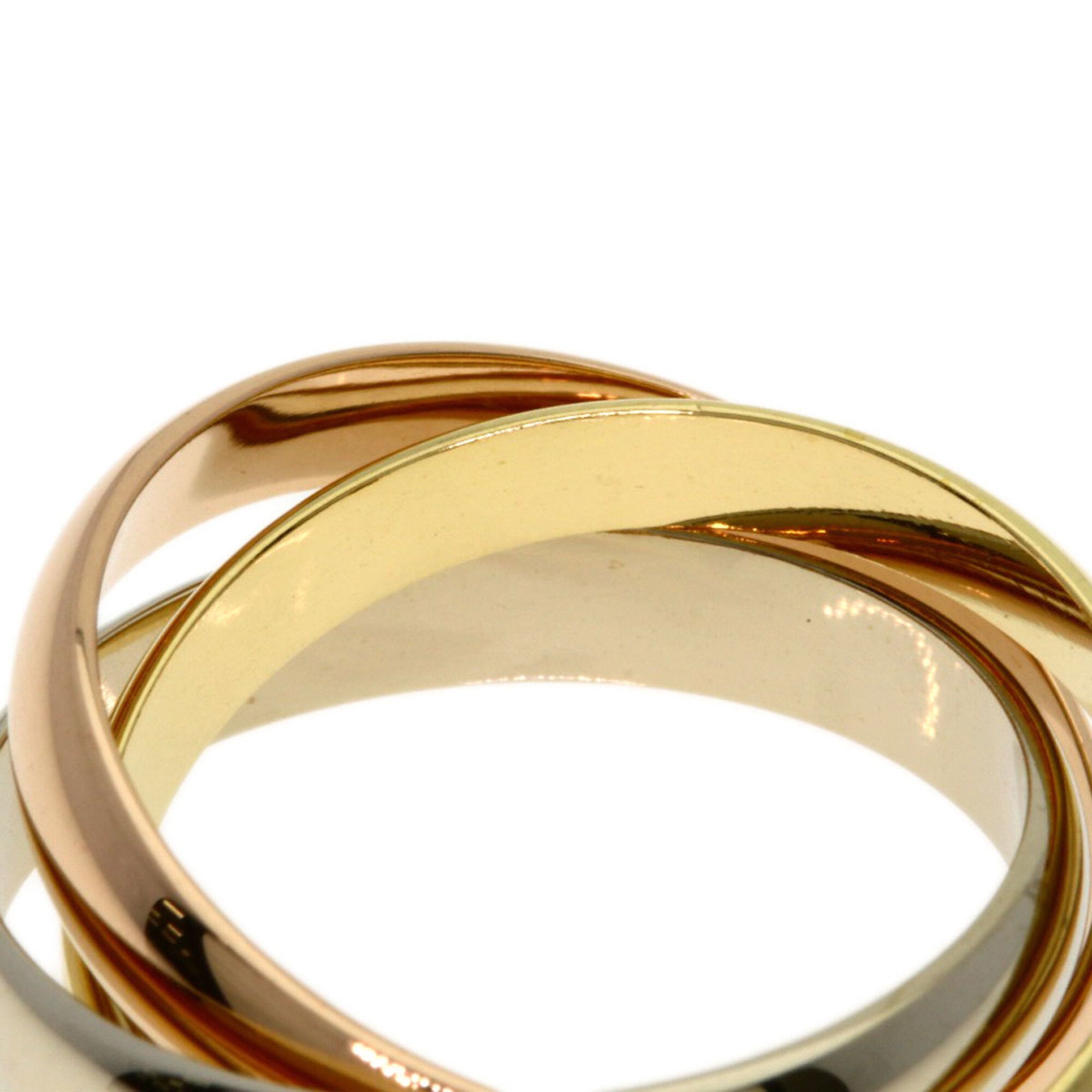 Cartier Trinity Yellow Gold (18K) Pink Gold (18K) White Gold (18K) Band Ring (Pre-Owned)