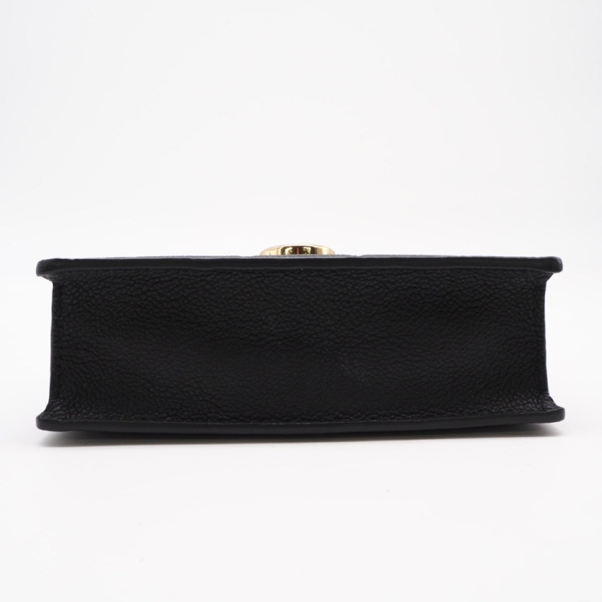 Louis Vuitton Black Leather Chain/Shoulder Wallet (Pre-Owned)