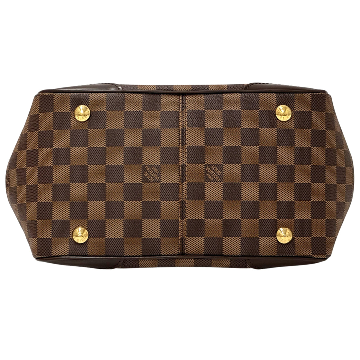Louis Vuitton Brown Damier Canvas Ebene Damier Canvas Handbag (Pre-Owned)