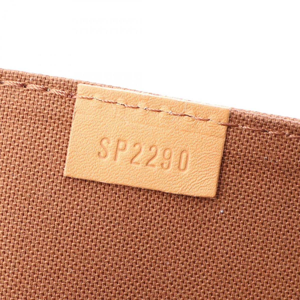 Louis Vuitton Brown Monogram Coated Canvas Handbag (Pre-Owned)
