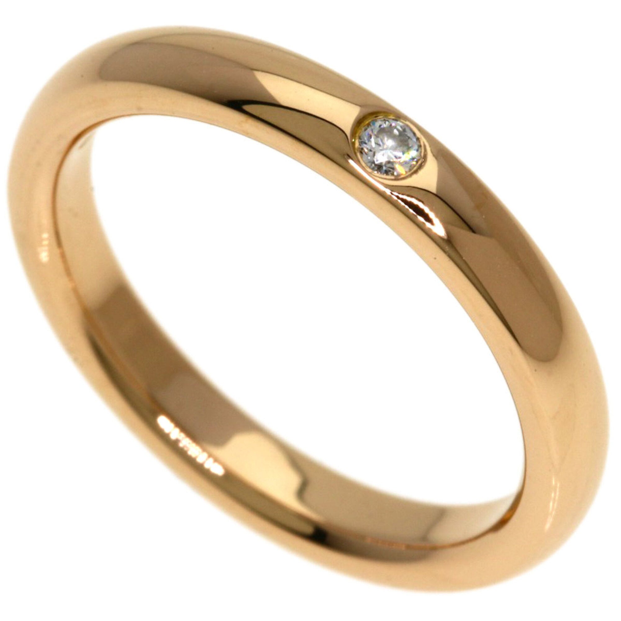 Tiffany Stacking Pink Gold (18K) Band Ring (Pre-Owned)
