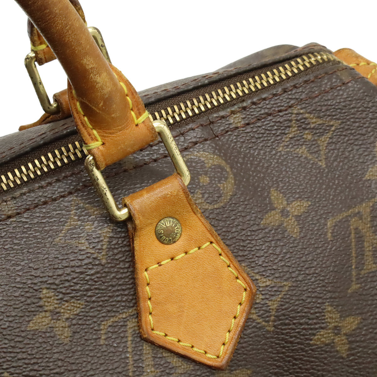 Louis Vuitton Brown Monogram Canvas Pvc Coated Canvas Handbag (Pre-Owned)