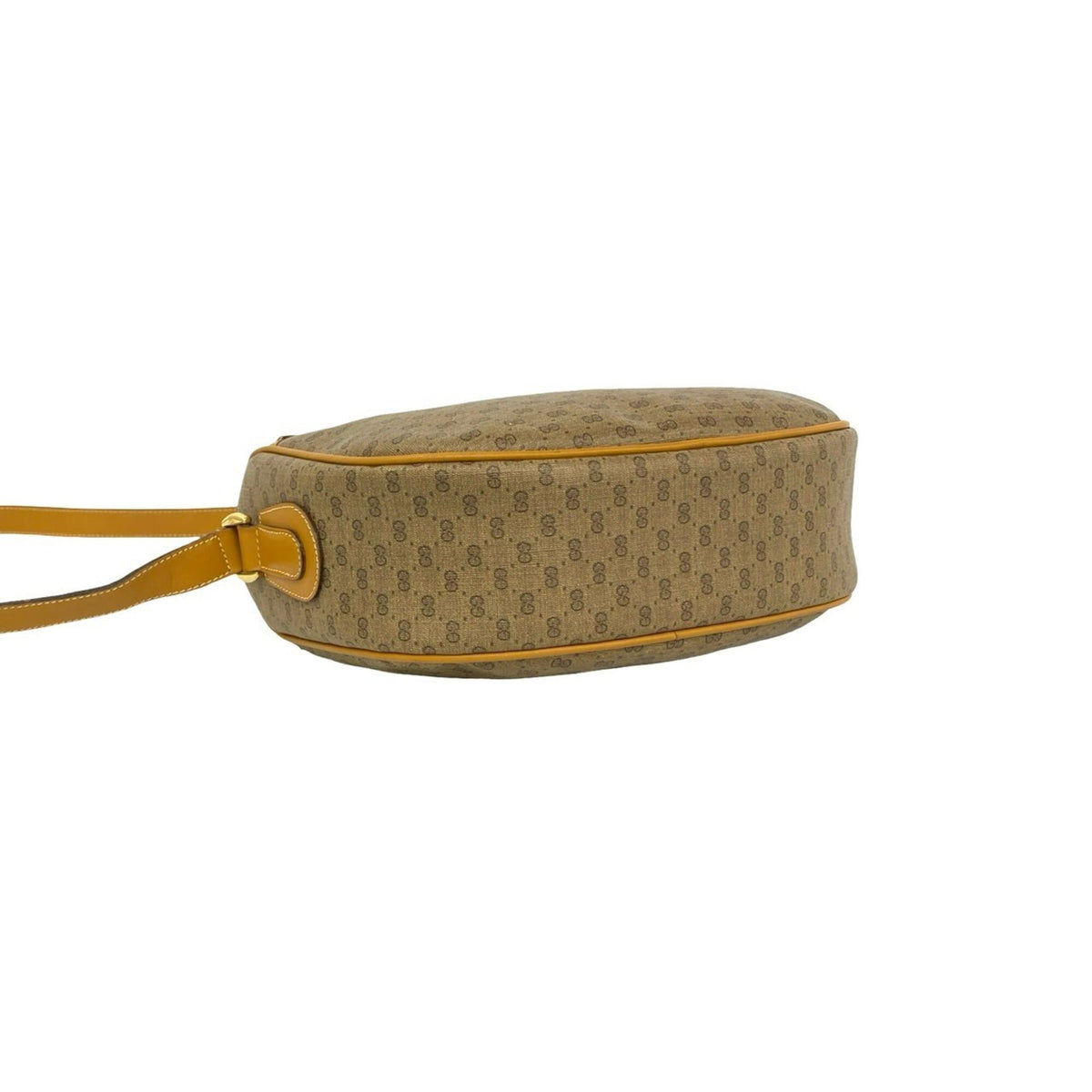 Gucci Brown Green Red Color Leather Pvc Pochette Shoulder Bag (Pre-Owned)