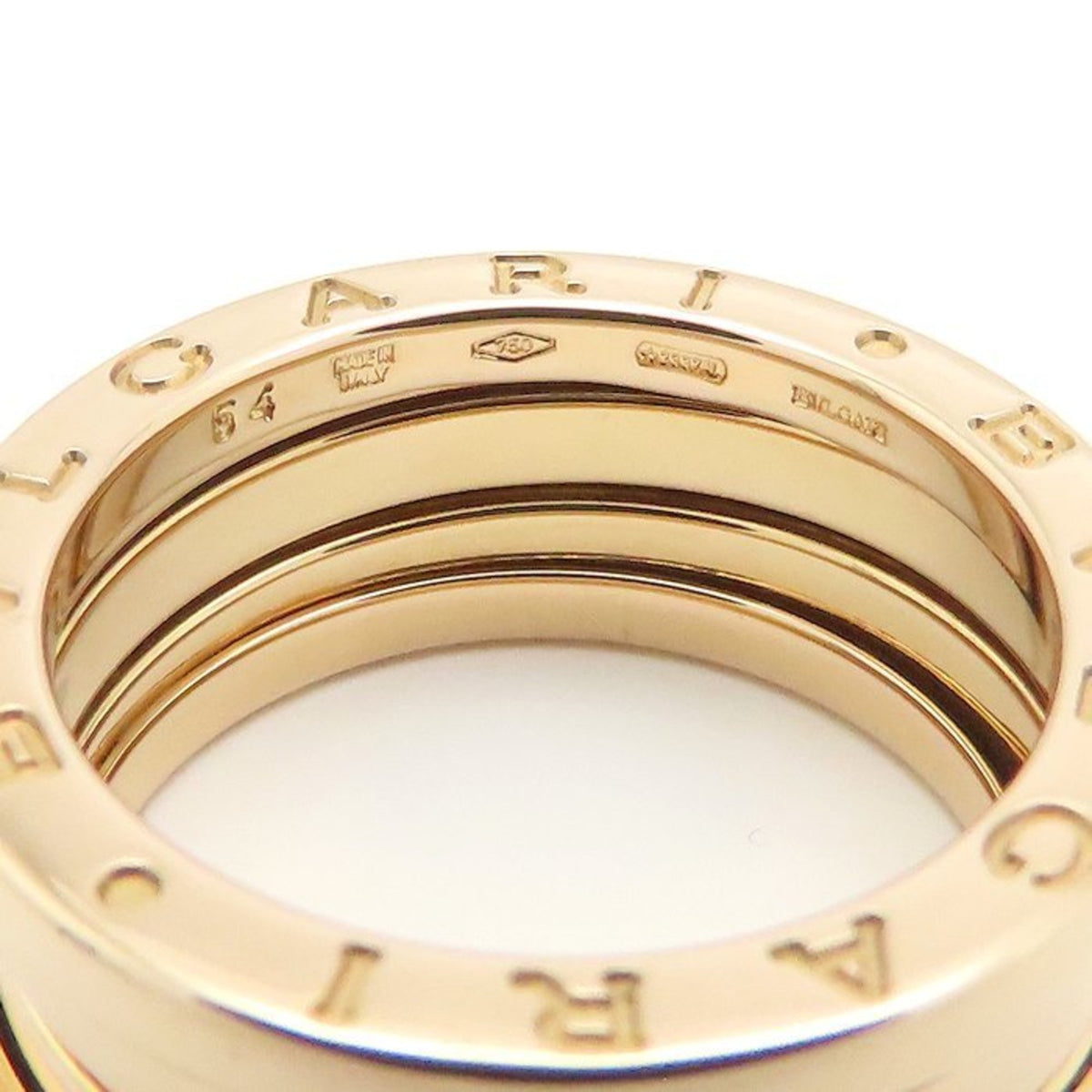 Bvlgari Pink Gold Pink Gold (18K) Band Ring (Pre-Owned)