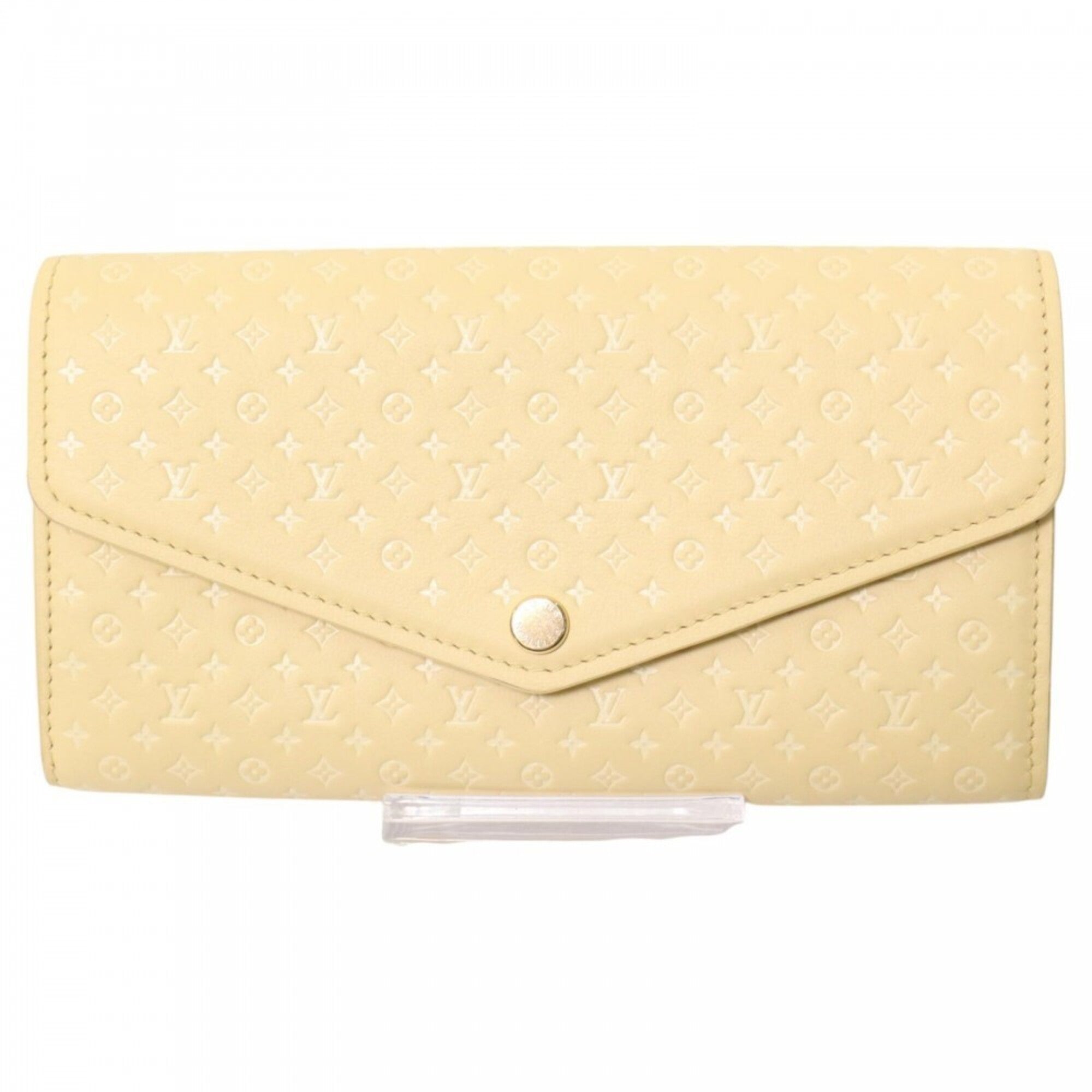 Louis Vuitton Jaune Monogram Long Wallet (Bi-Fold) (Pre-Owned)