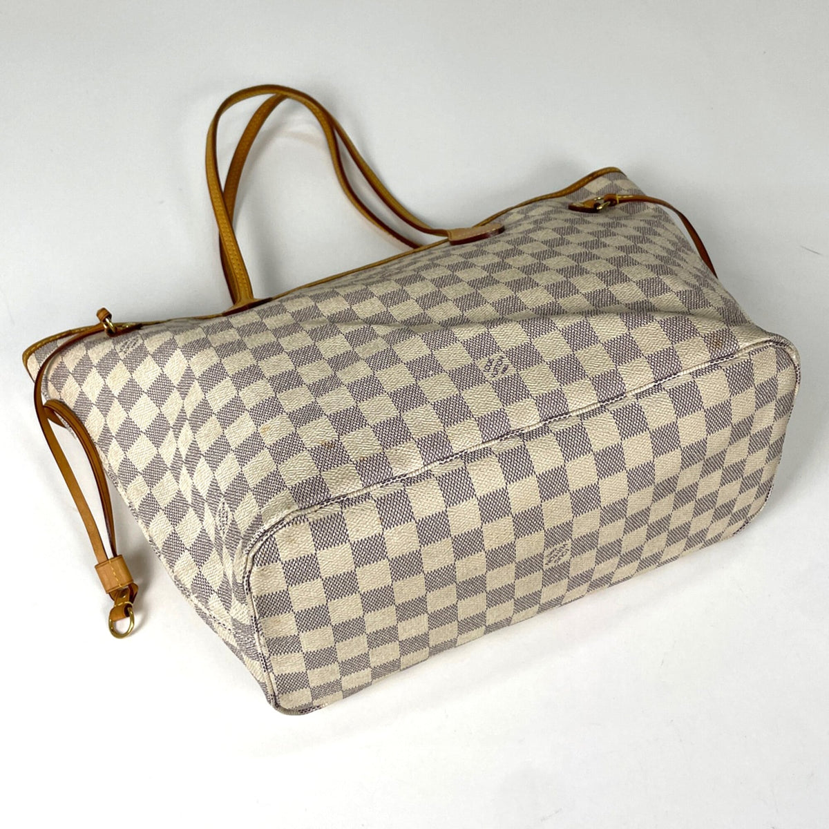 Louis Vuitton Damier Azur White Damier Azur Tote Bag (Pre-Owned)