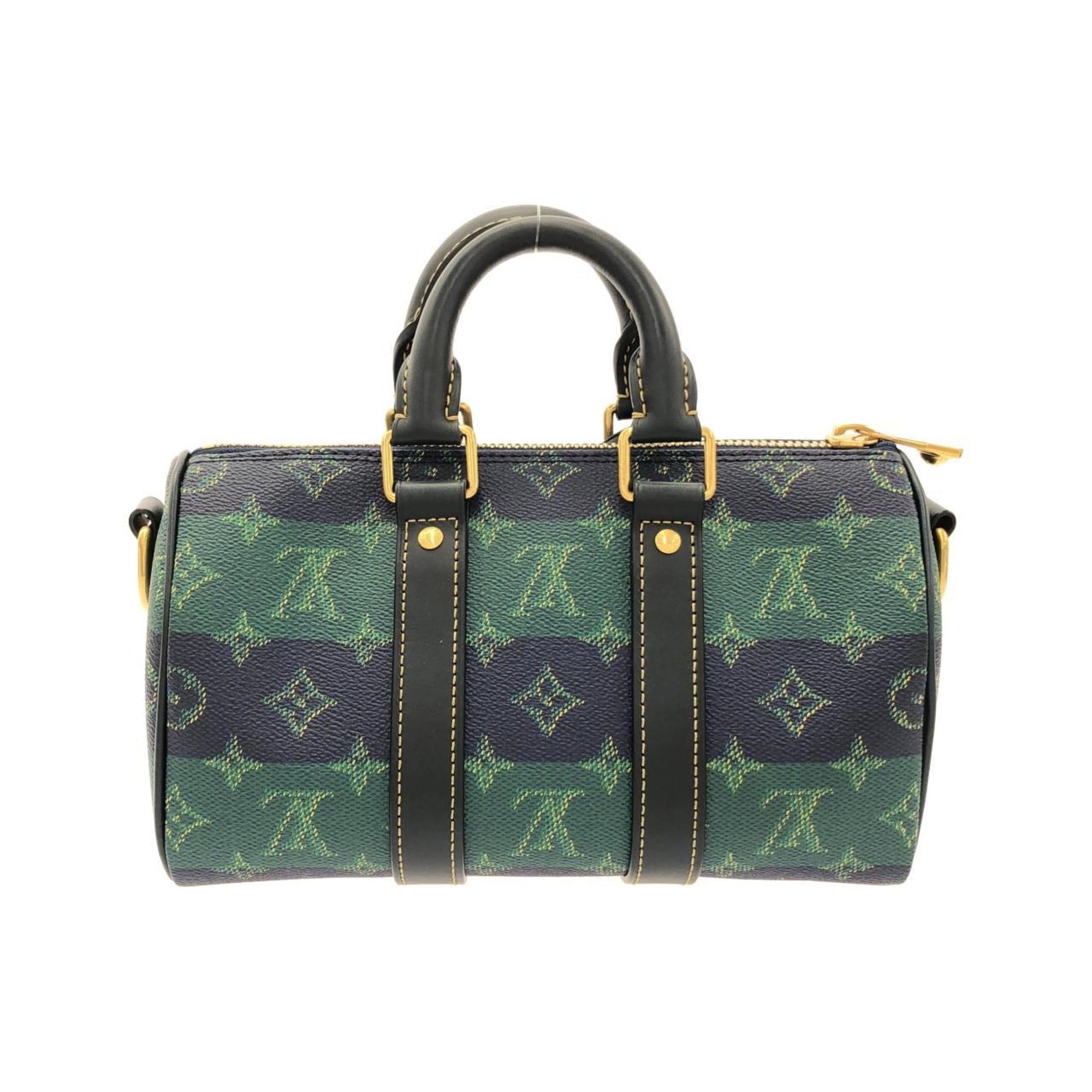 Louis Vuitton Gold Coated Canvas Boston Bag (Pre-Owned)