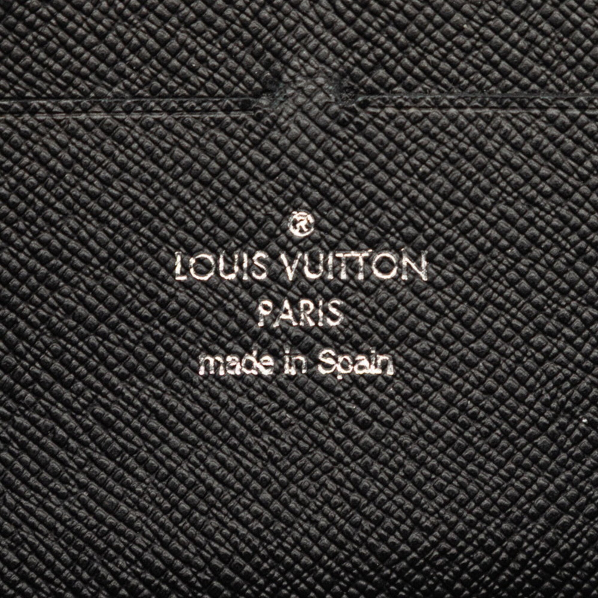 Louis Vuitton Epi Black Noir Leather Long Wallet (Bi-Fold) (Pre-Owned)