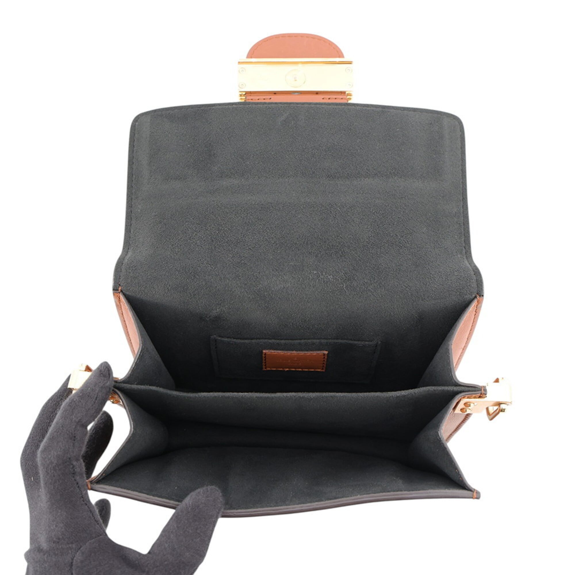 Louis Vuitton Monogram Reverse Black Noir Monogram Reverse Handbag Shoulder Bag (Pre-Owned)