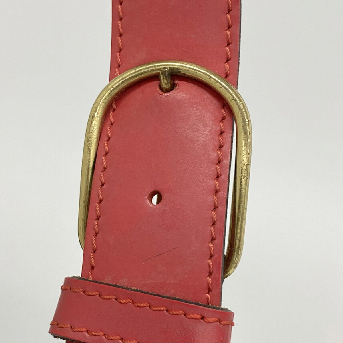 Louis Vuitton Castilian Red Shoulder Bag (Pre-Owned)