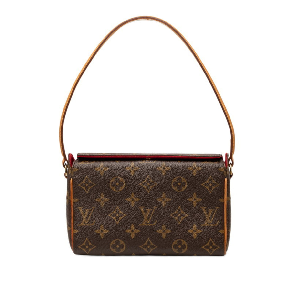 Louis Vuitton Brown Pvc Leather Handbag (Pre-Owned)
