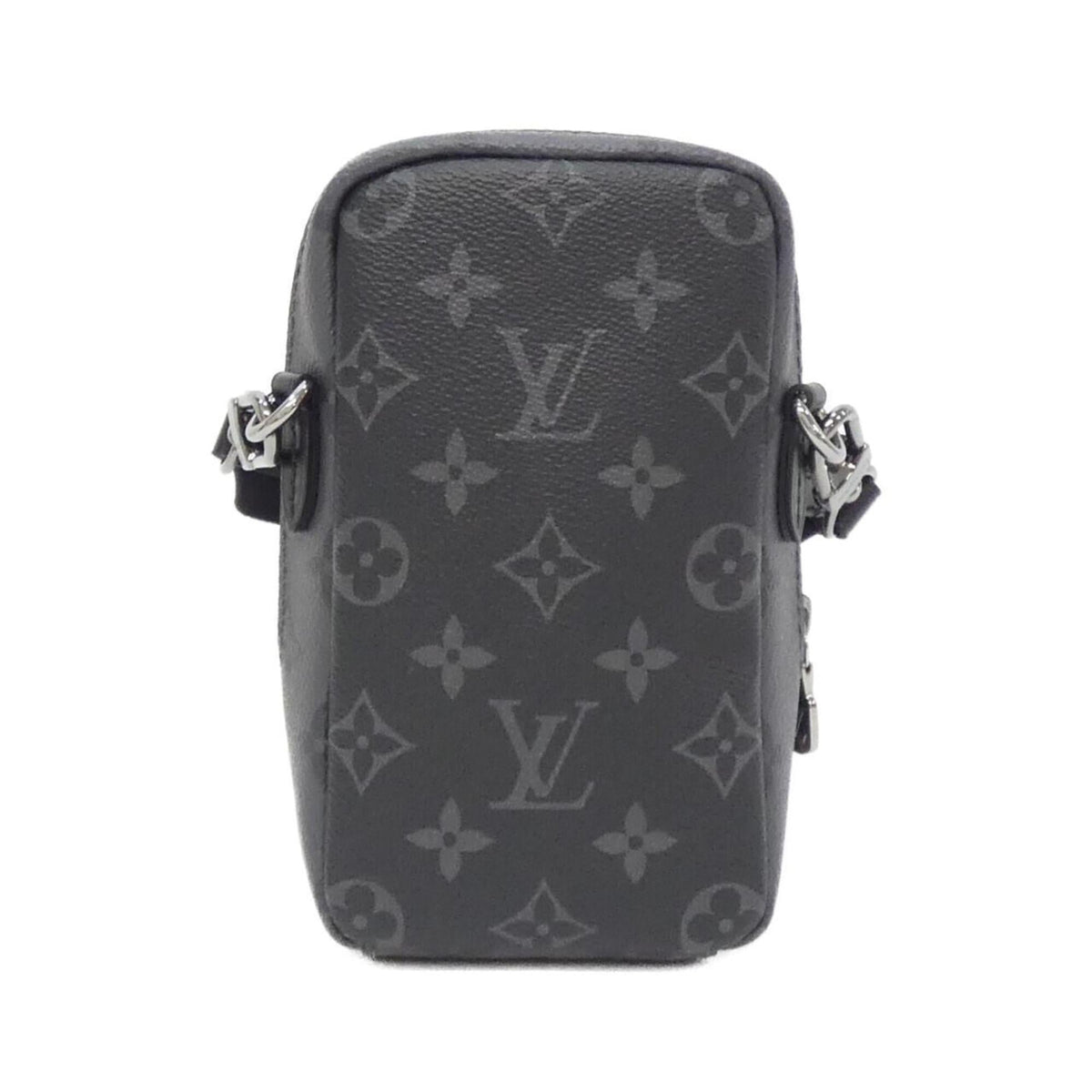 Louis Vuitton Monogram Eclipse Black Coated Canvas Handbag Shoulder Bag (Pre-Owned)