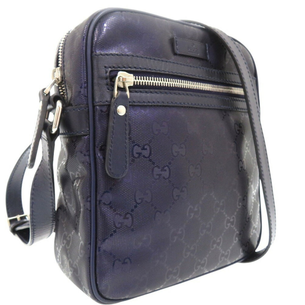 Gucci Purple Pvc Shoulder Bag (Pre-Owned)