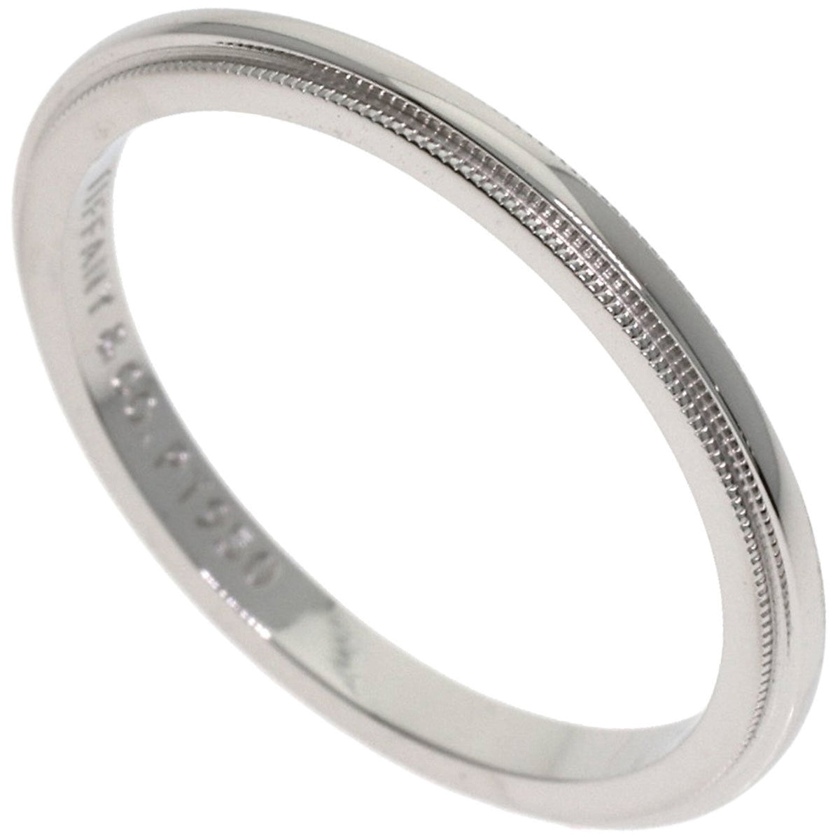 Tiffany Platinum 950 Band Ring (Pre-Owned)