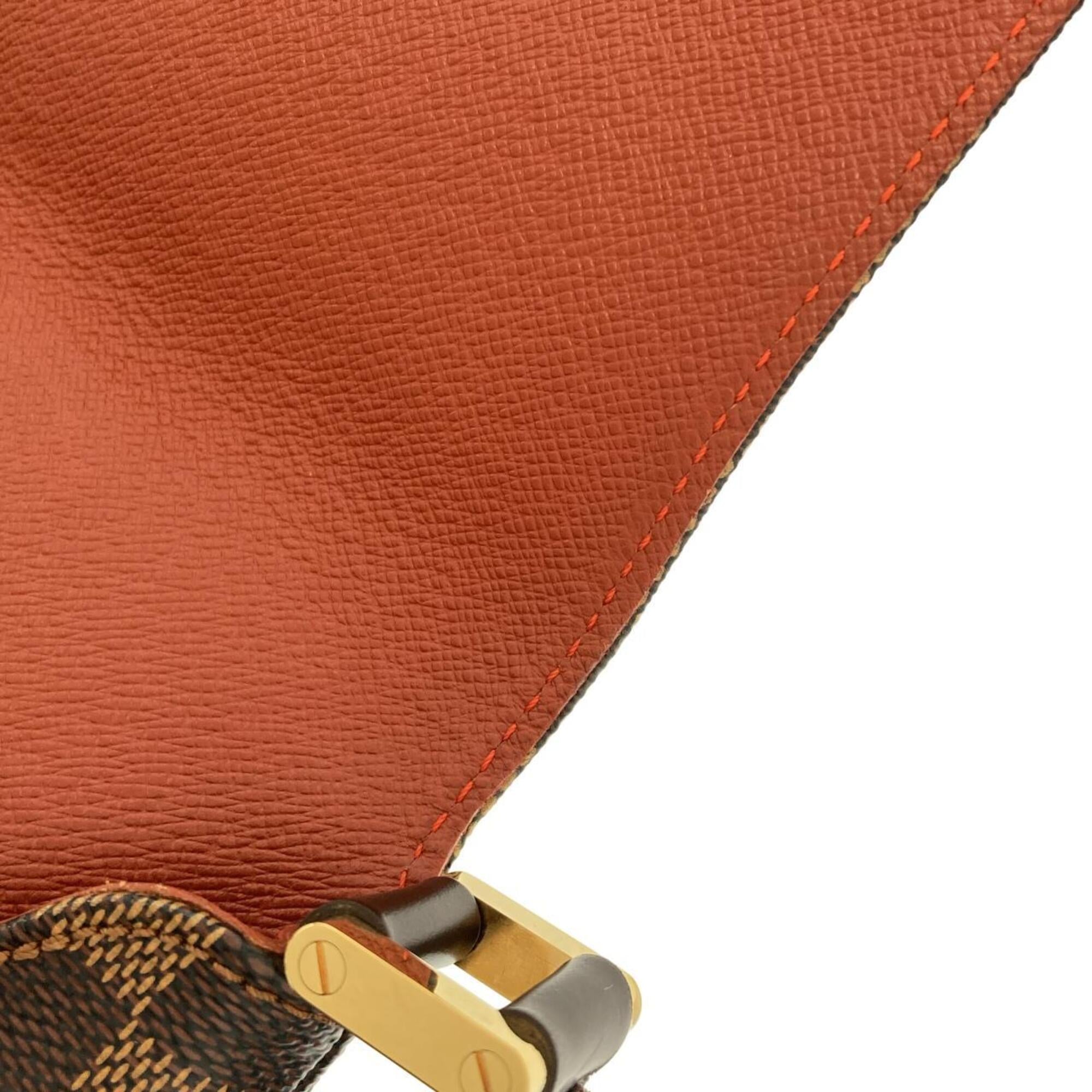 Louis Vuitton Ebene Coated Canvas Shoulder Bag (Pre-Owned)