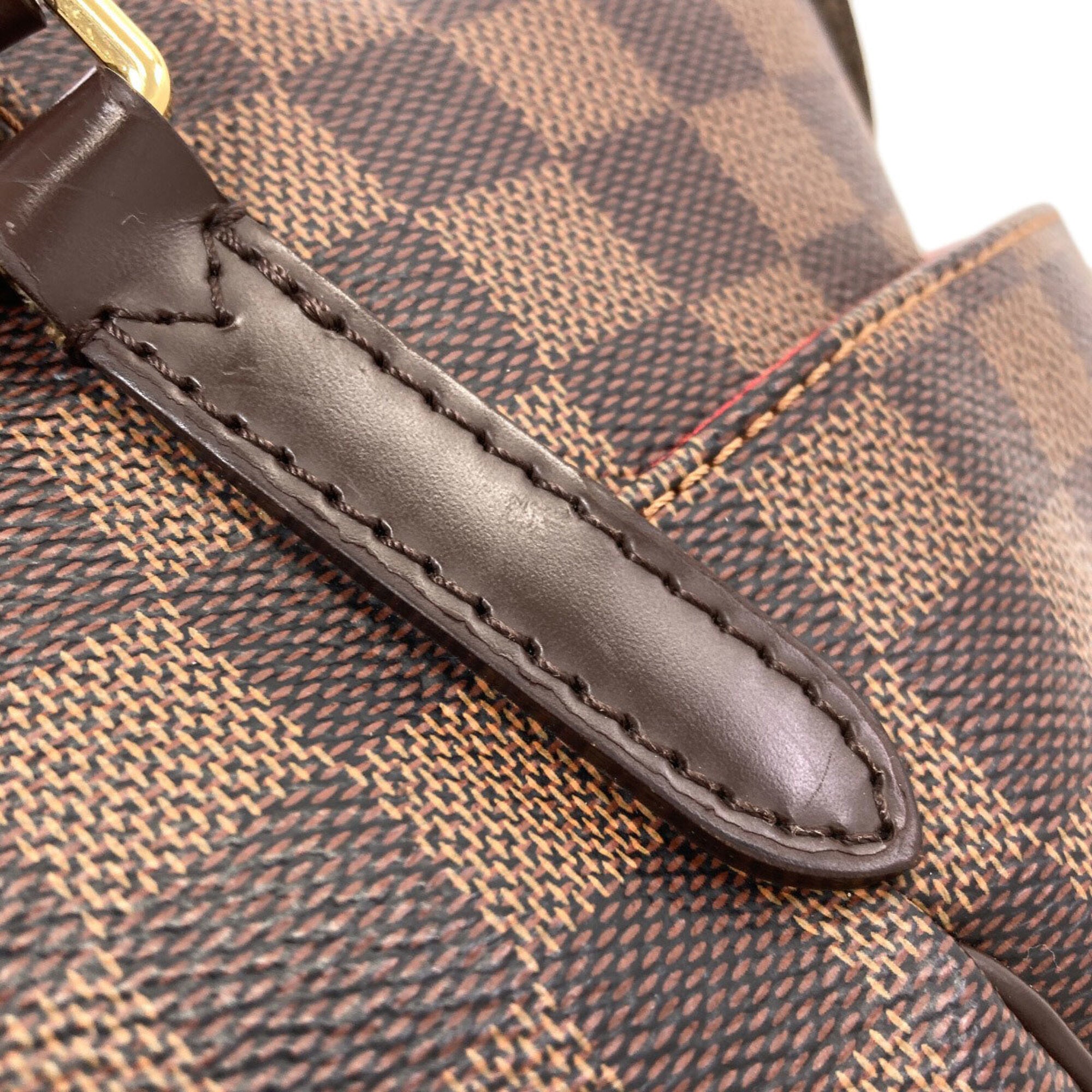 Louis Vuitton Damier Canvas Ebene Damier Canvas Tote Bag (Pre-Owned)