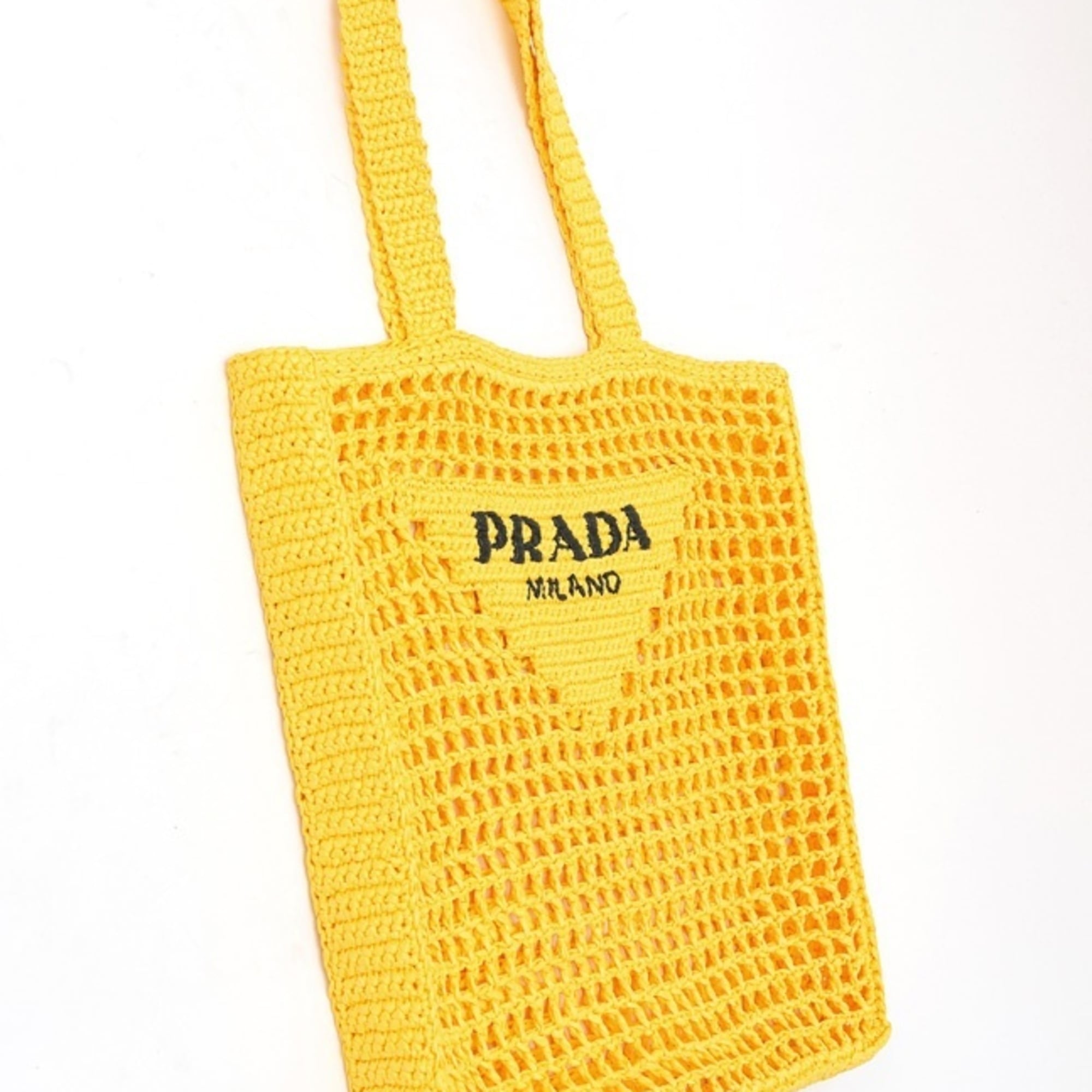 Prada Yellow Tote Bag (Pre-Owned)
