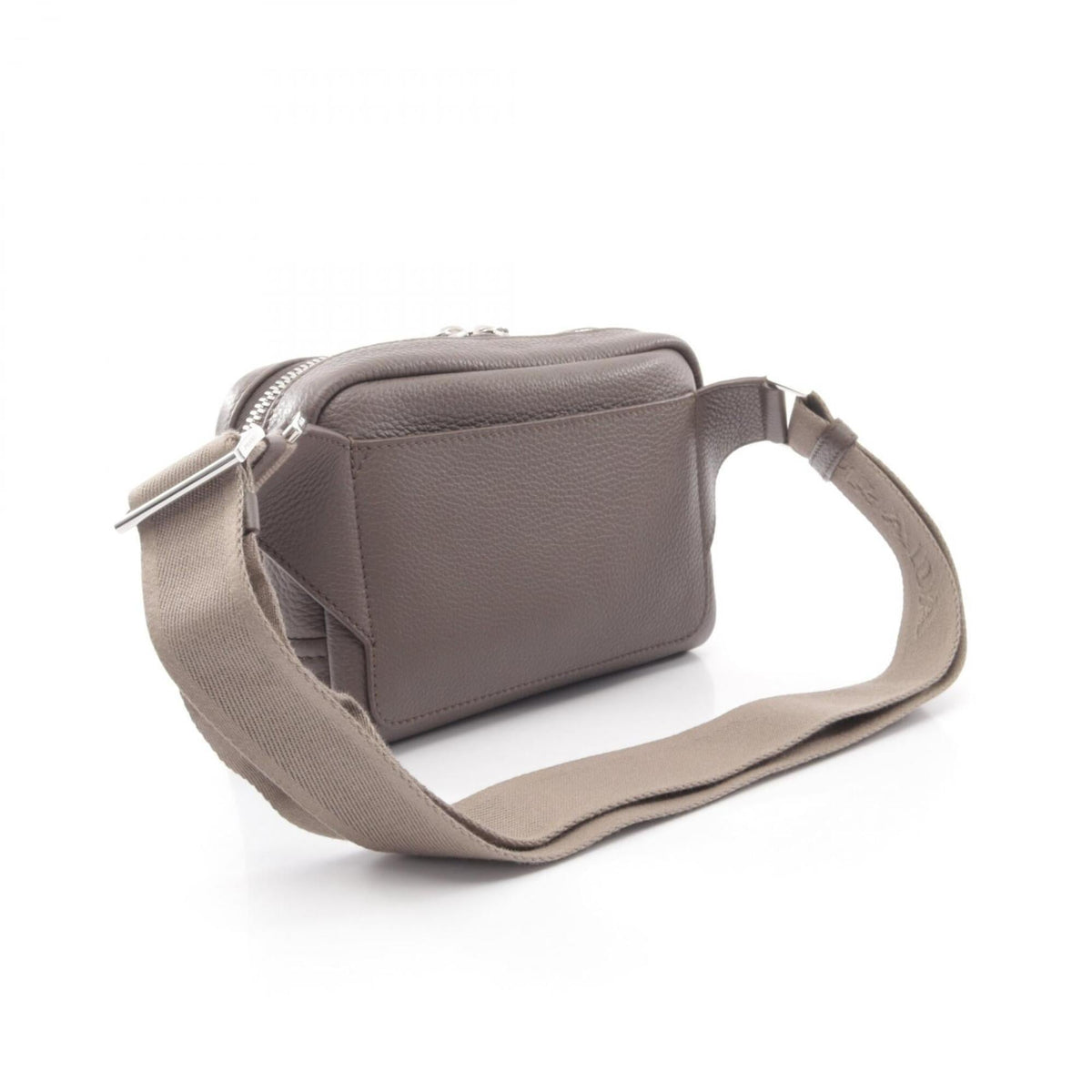 Prada Beige Leather Fanny Pack (Pre-Owned)