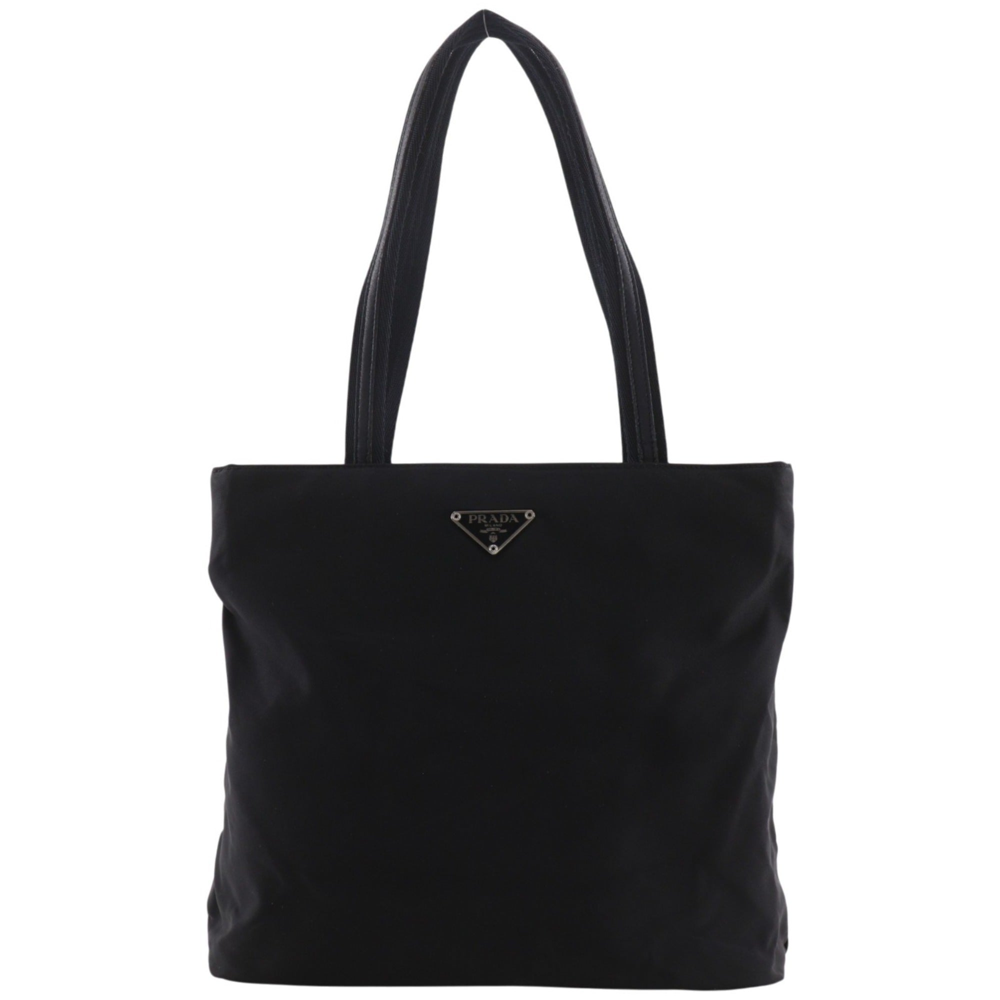 Prada Black Nylon Tote Bag (Pre-Owned)