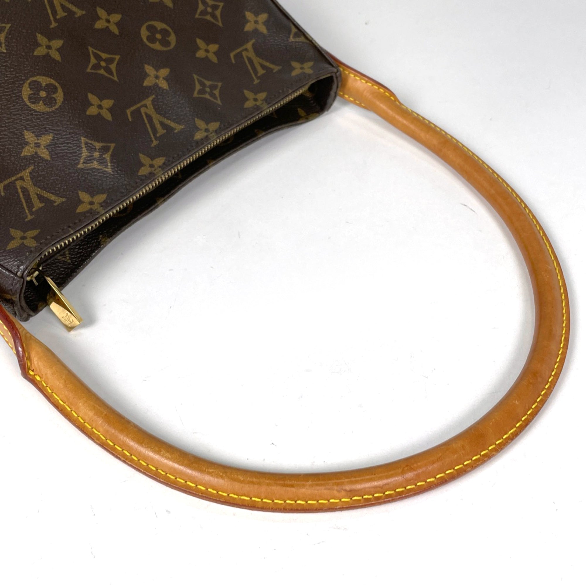 Louis Vuitton Brown Monogram Shoulder Bag (Pre-Owned)