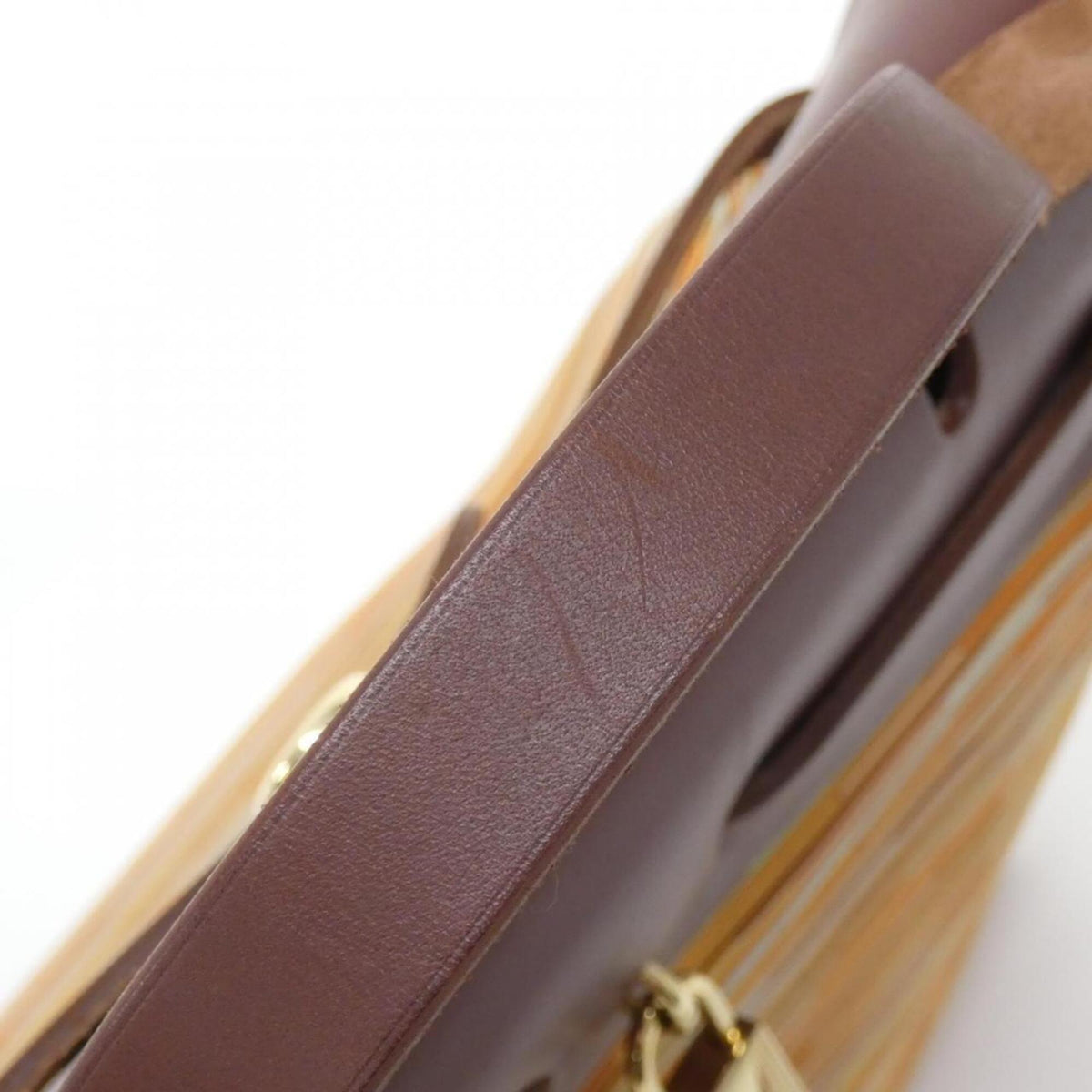 Hermes Brown Havane Leather Handbag (Pre-Owned)