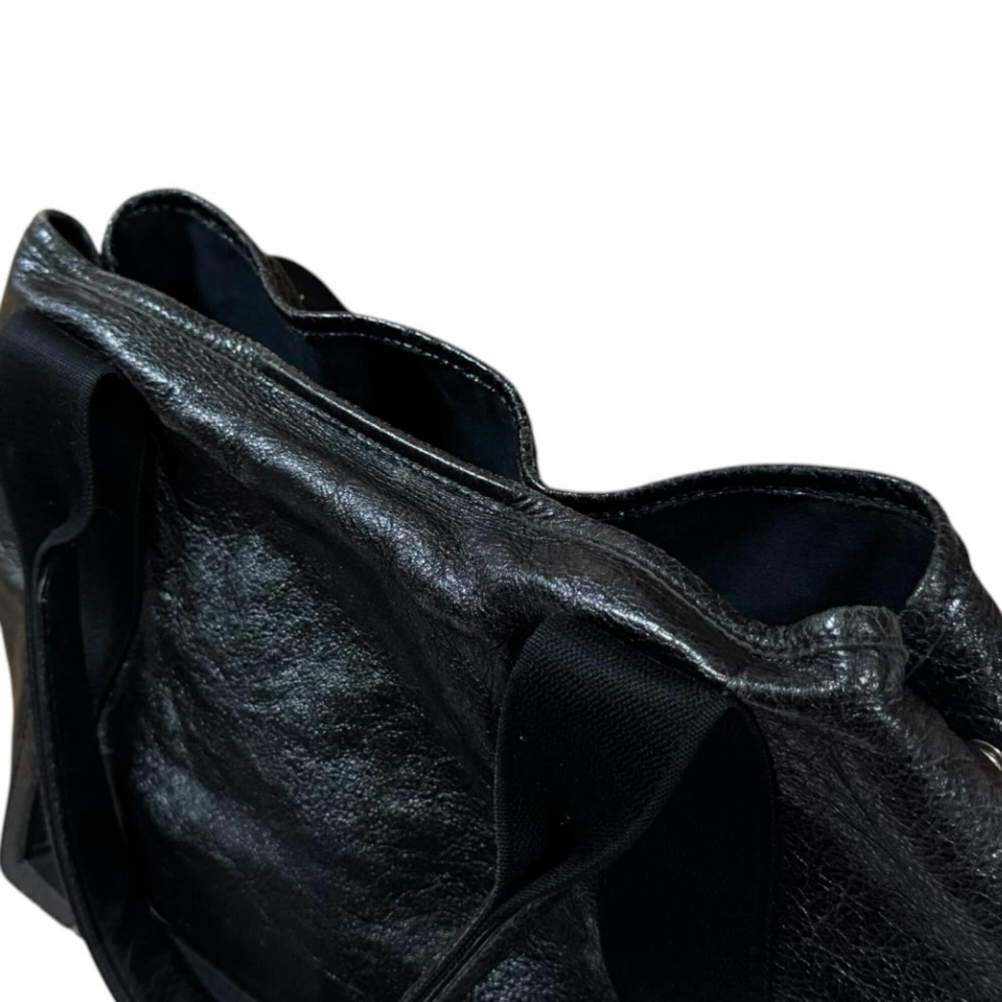 Balenciaga Black Leather Tote Bag (Pre-Owned)