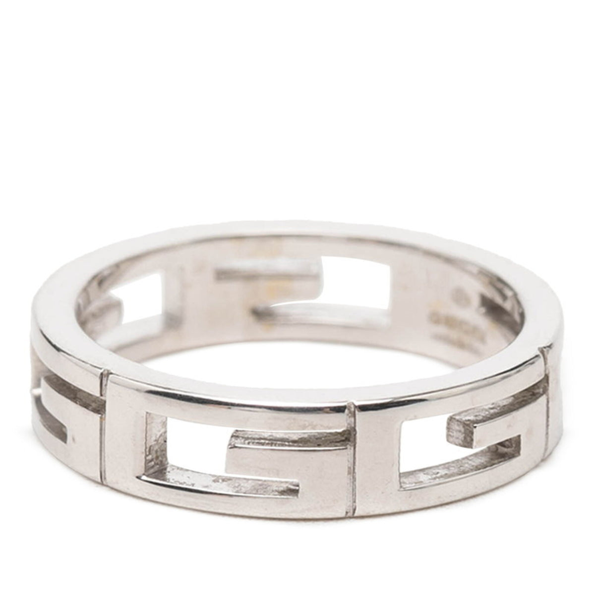 Gucci White Gold (18K) Band Ring (Pre-Owned)